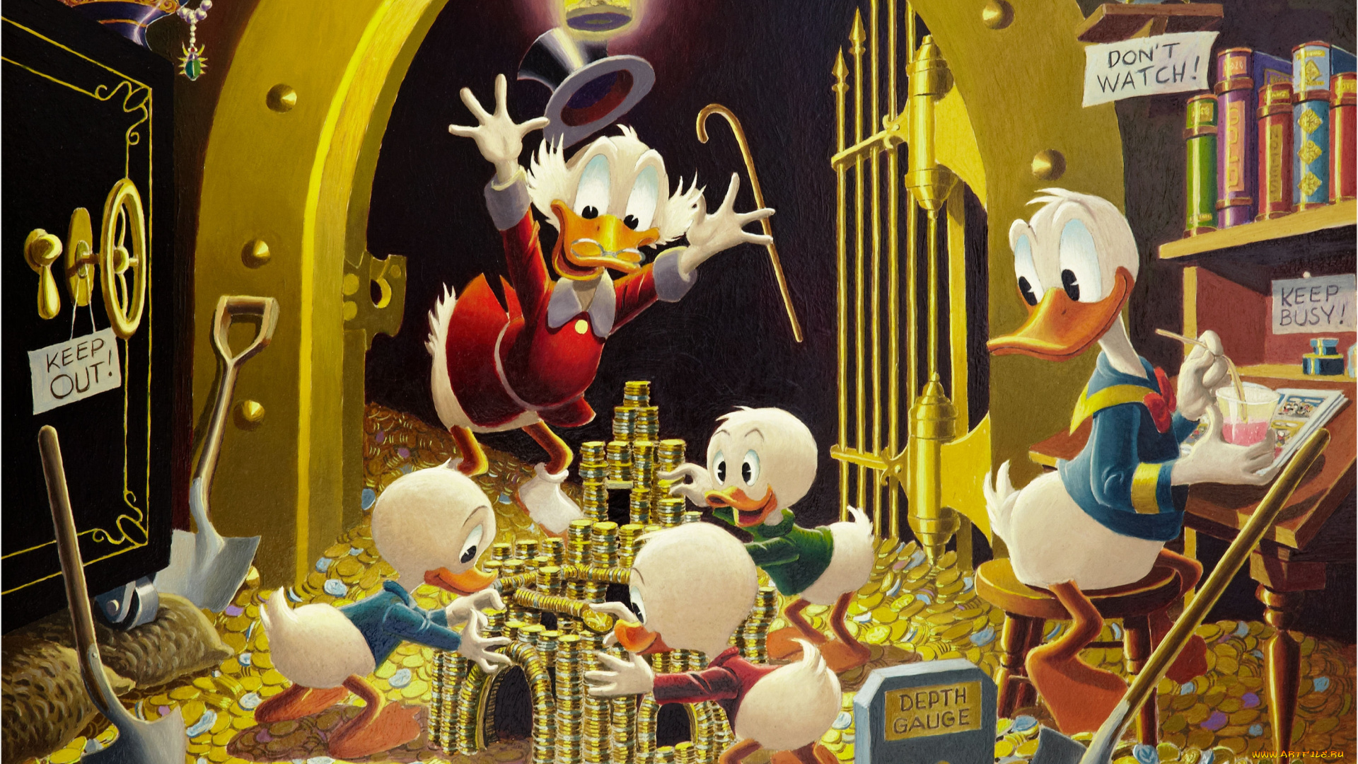 мультфильмы, ducktales, утиные, истории