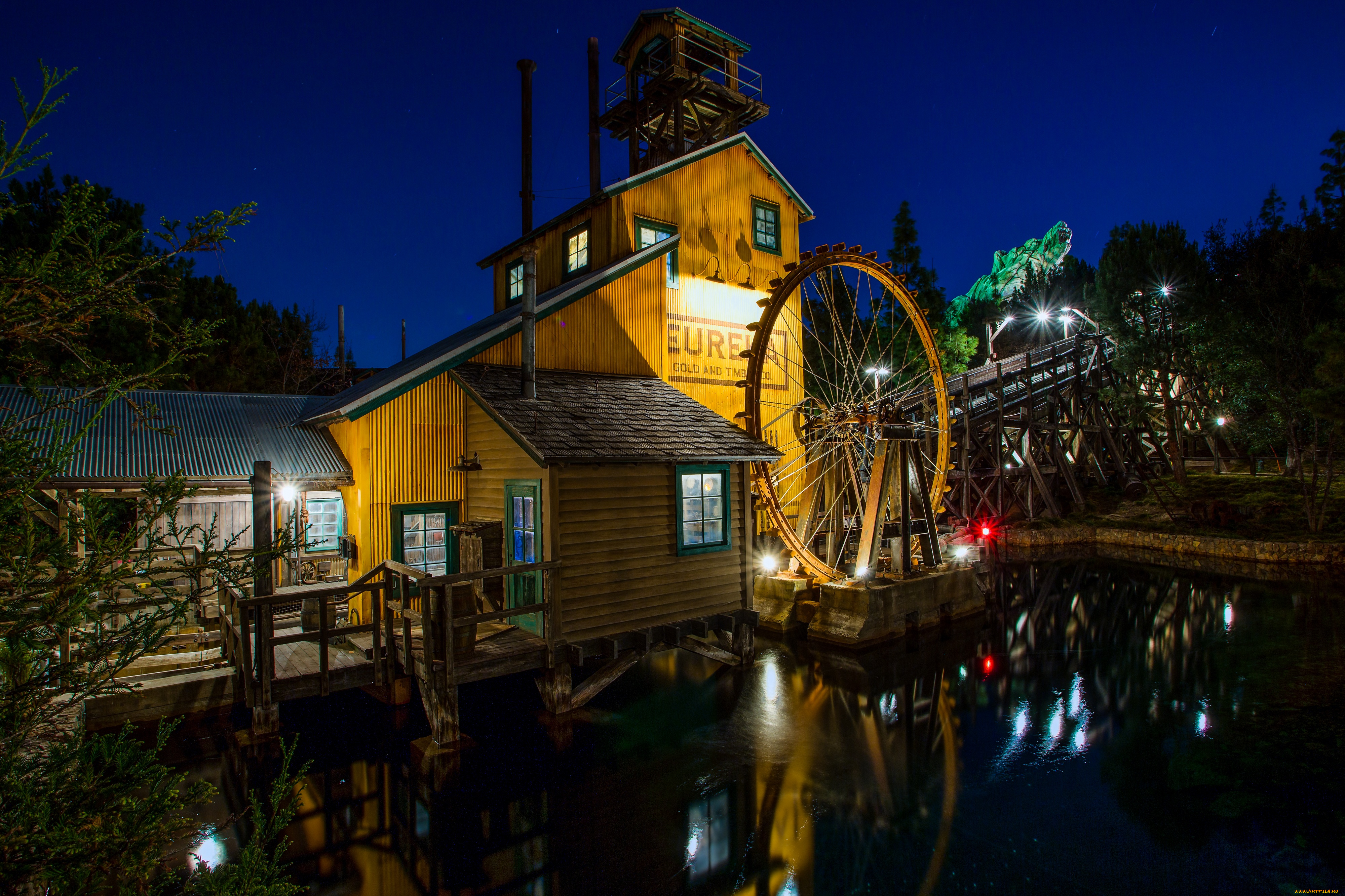 города, диснейленд, остров, приключений