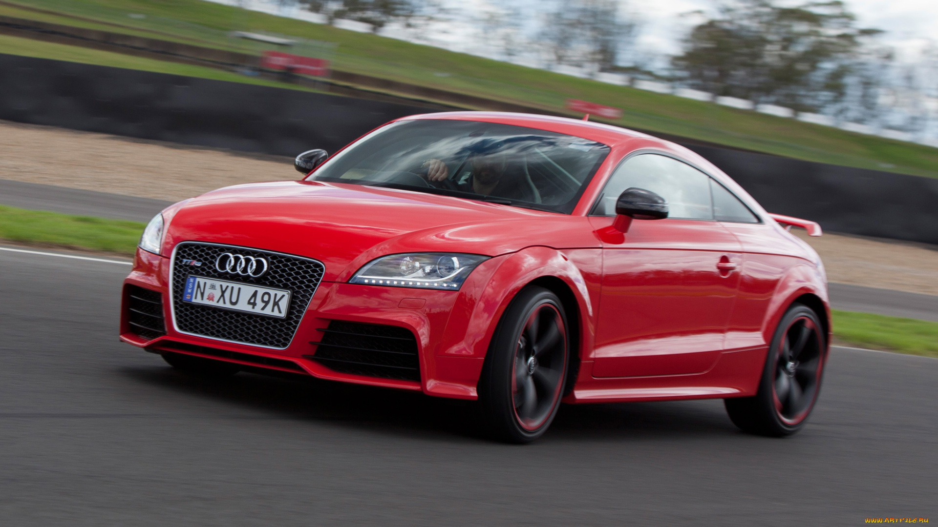 автомобили, audi, plus, coupe, au-spec, 8j, красный, tt, rs