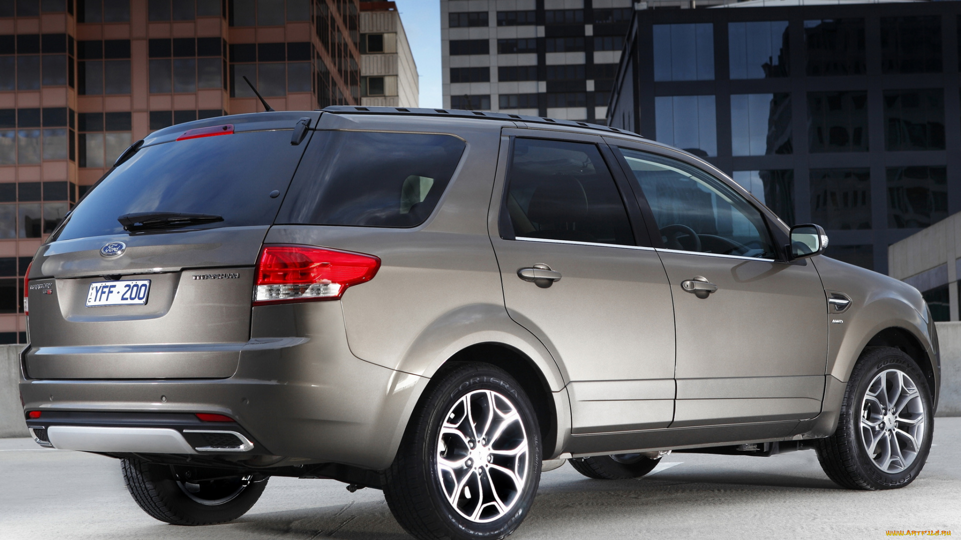 автомобили, ford, темный, sz, titanium, territory