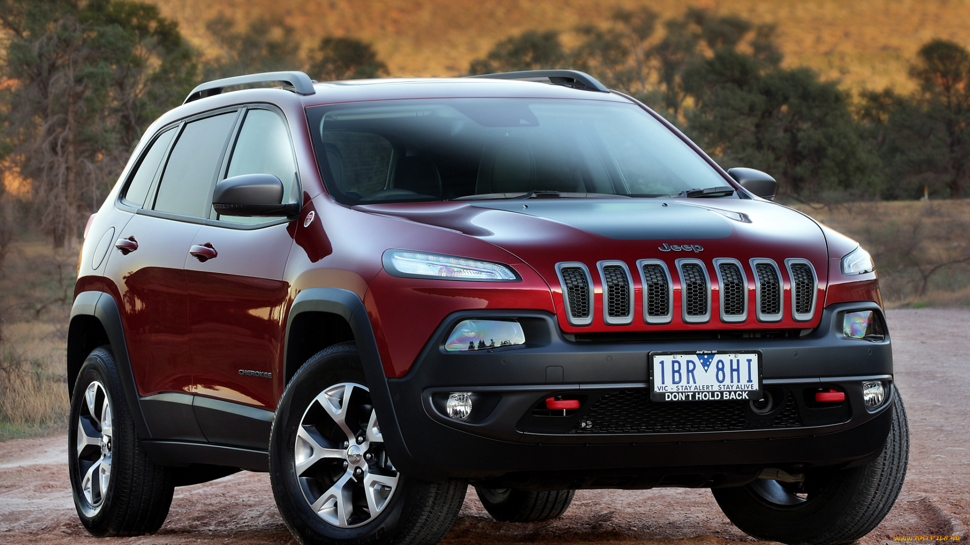 автомобили, jeep, красный, kl, 2014г, au-spec, trailhawk, cherokee