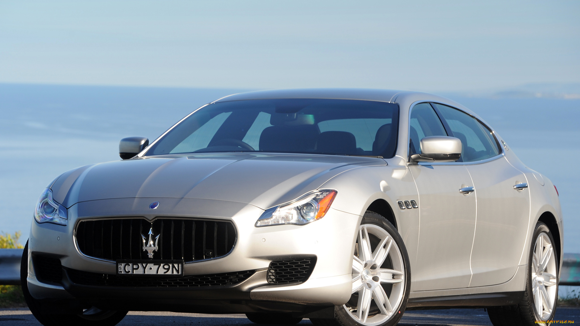 автомобили, maserati, серый, 2014г, au-spec, quattroporte