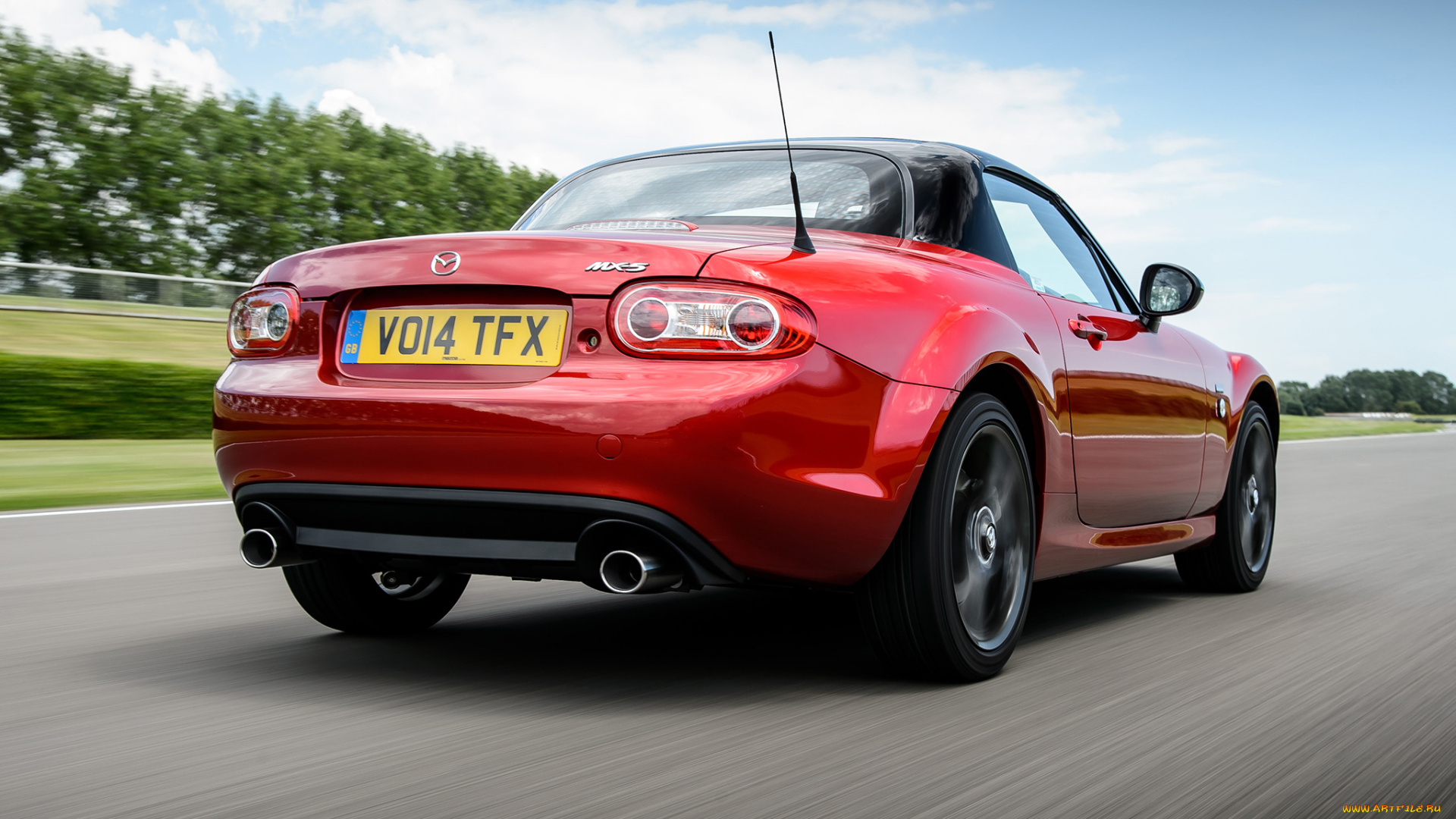 автомобили, mazda, mx-5, красный, 25th, anniversary, 2014г, nc3, uk-spec