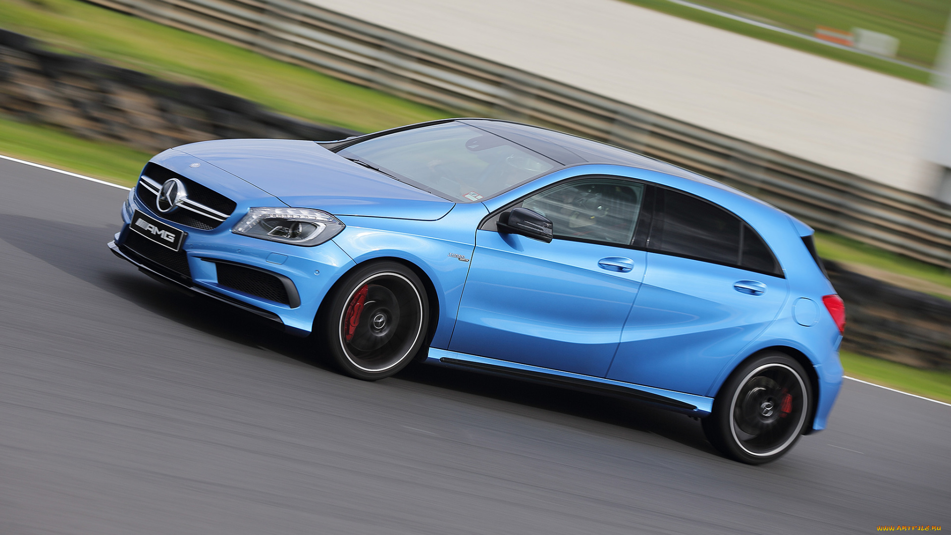 автомобили, mercedes-benz, a, 45, amg, au-spec, w176, синий