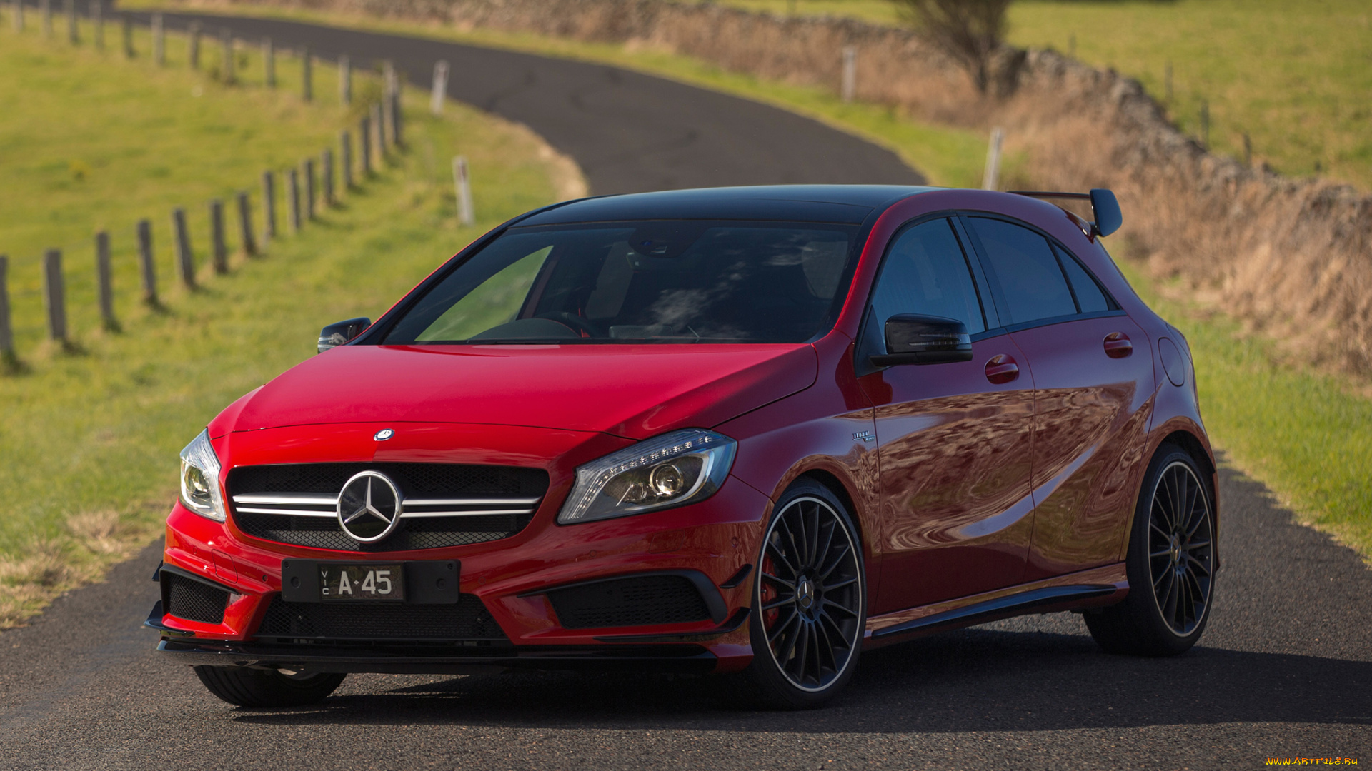 автомобили, mercedes-benz, a, 45, amg, edition, 1, 2013г, w176, au-spec, красный