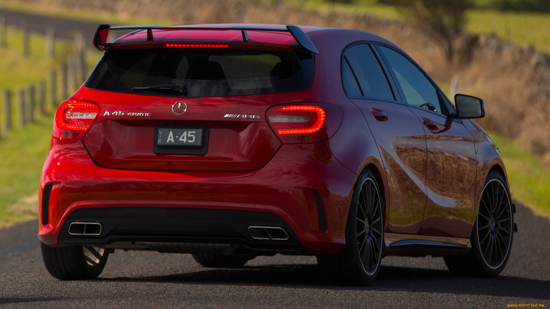 автомобили, mercedes-benz, edition, 1, amg, a, 45, красный, 2013г, w176, au-spec