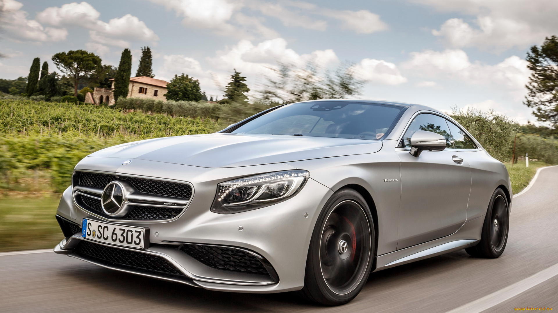 автомобили, mercedes-benz, s, 63, amg, coupе, c217, 2014г, серый