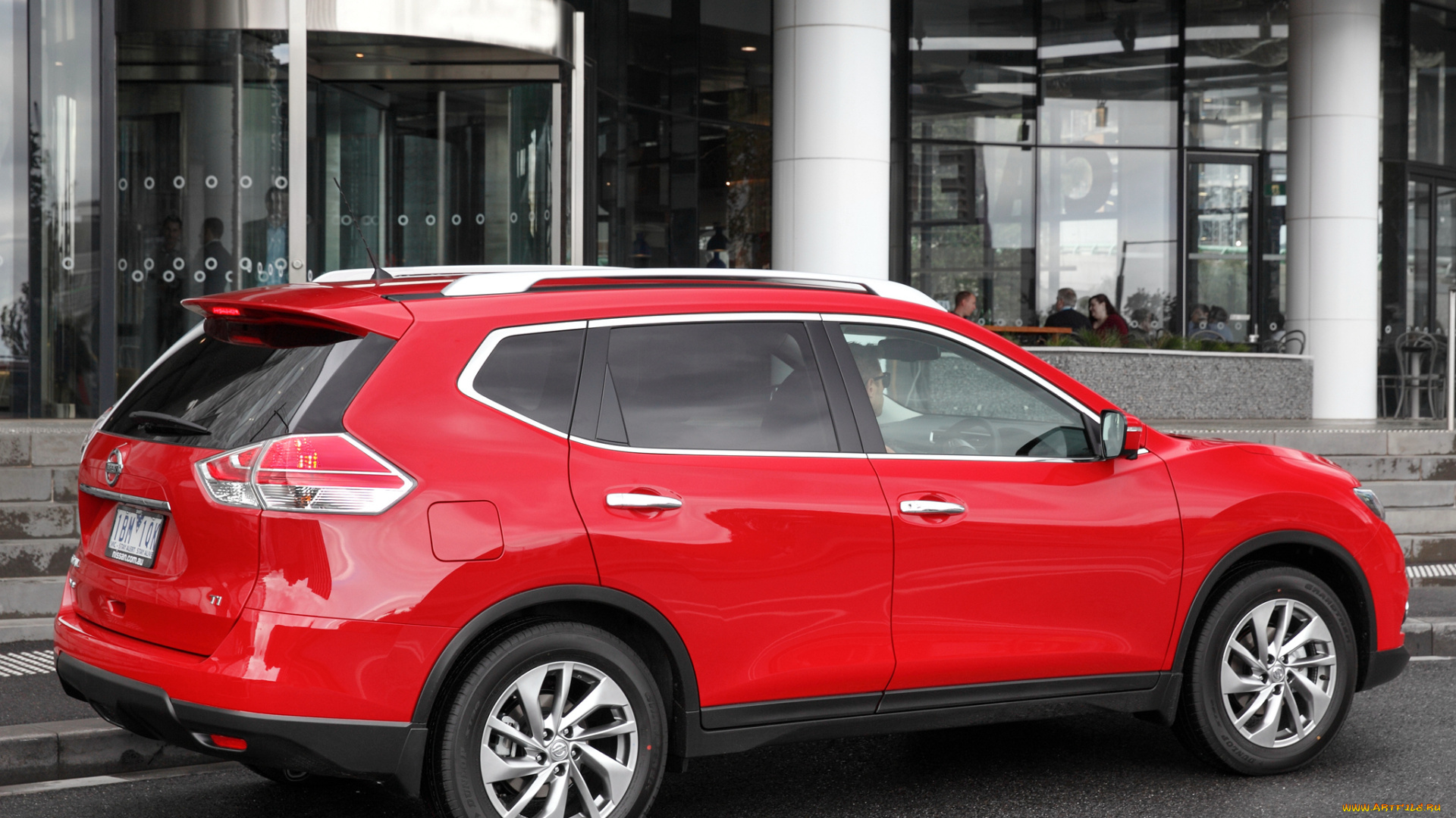 автомобили, nissan, datsun, красный, au-spec, x-trail