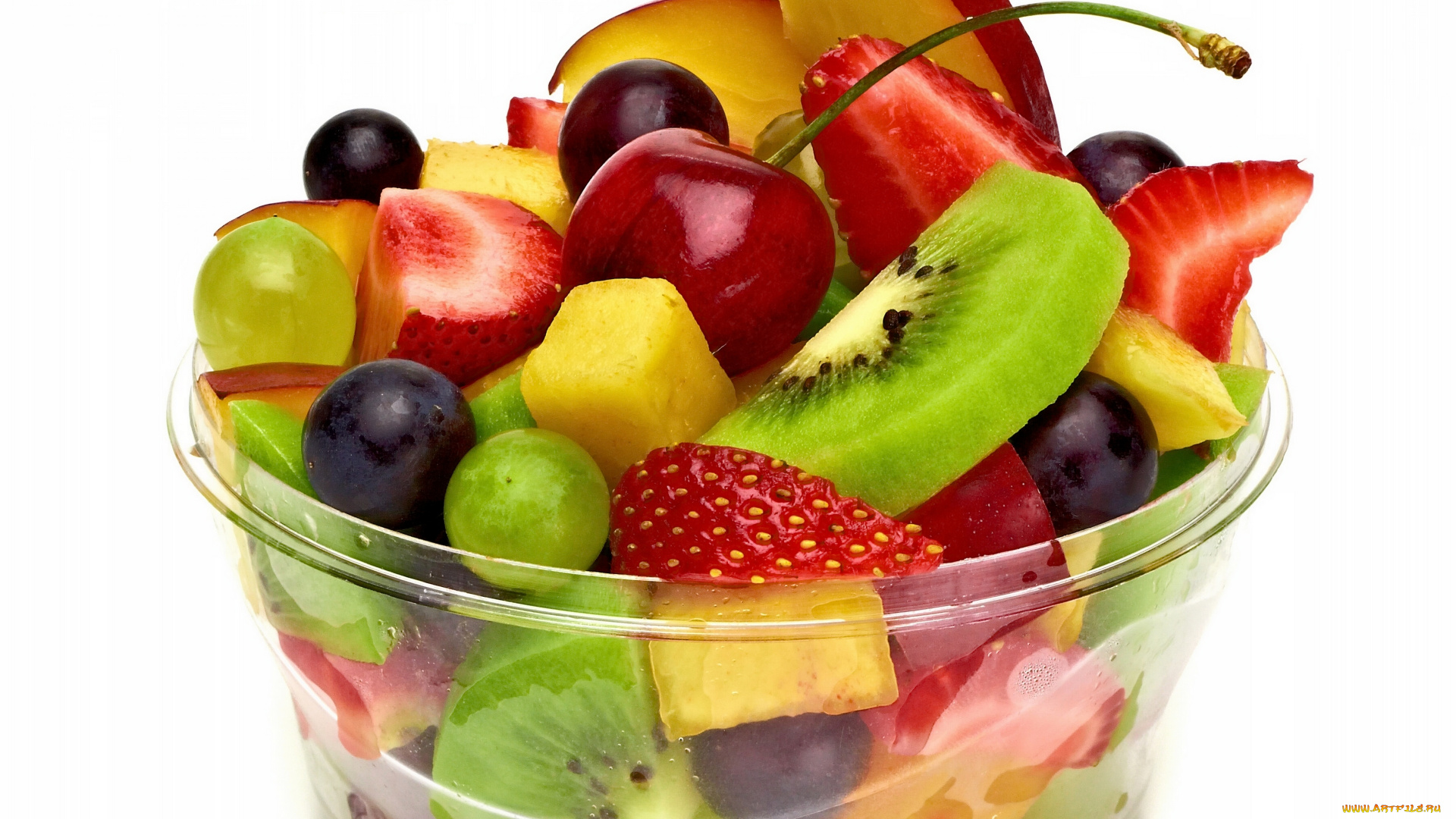 еда, мороженое, , десерты, фрукты, фруктовый, салат, ягоды