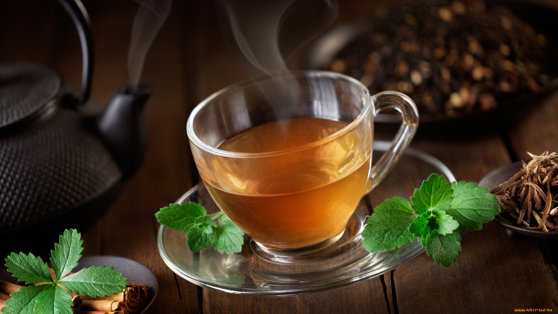 еда, напитки, , Чай, чашка, мята