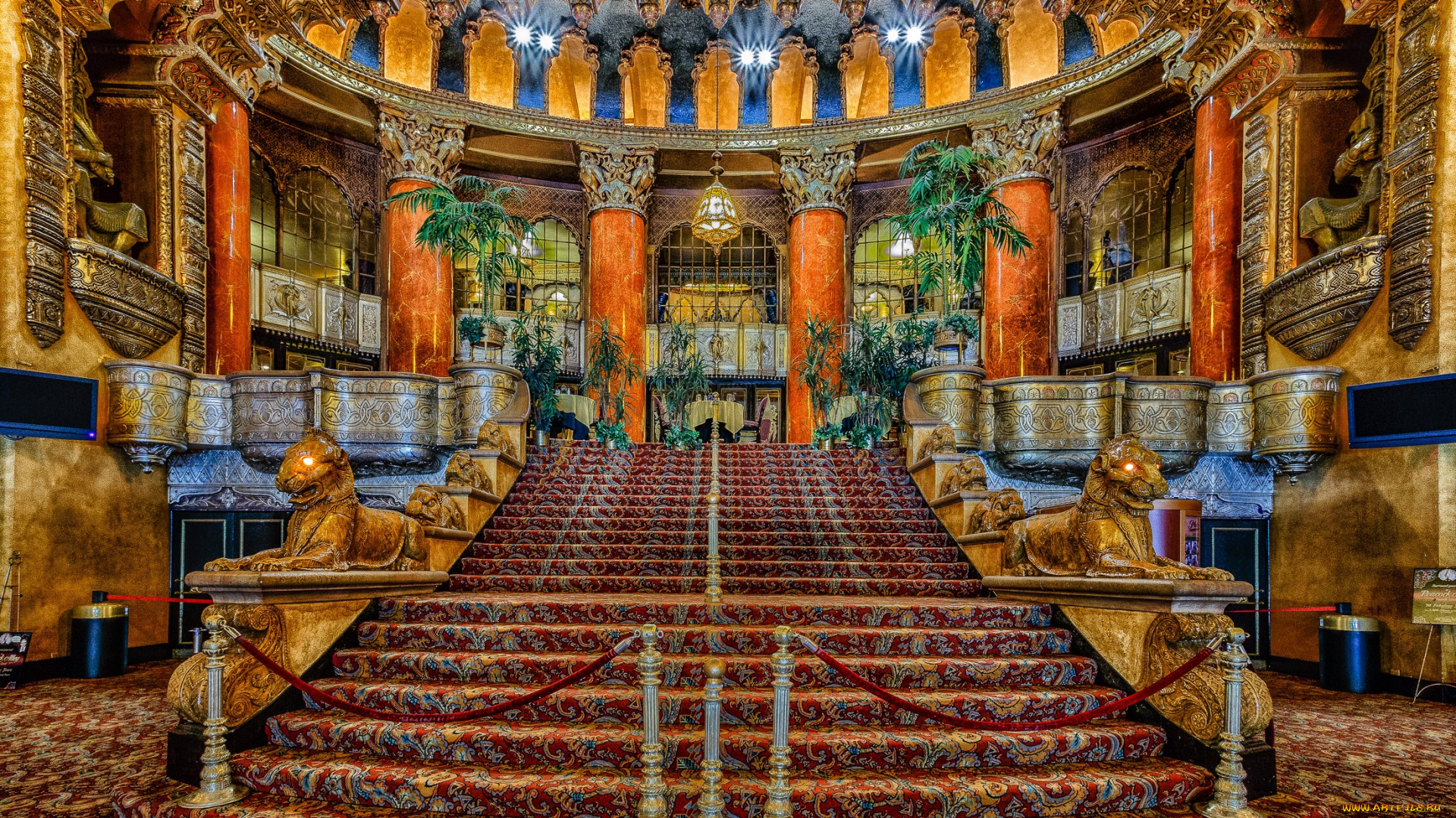 интерьер, холлы, , лестницы, , корридоры, фойе, театр, декор, лестница