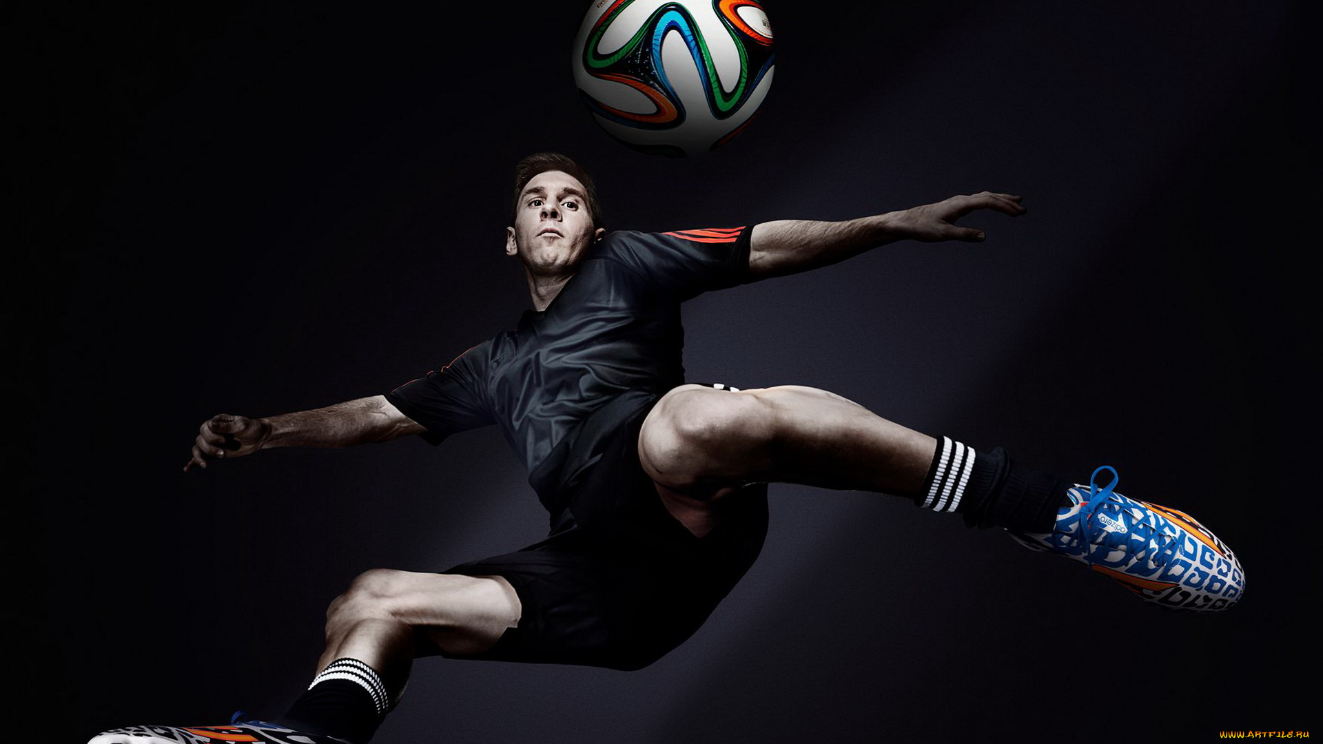 спорт, футбол, фон, мяч, игрок