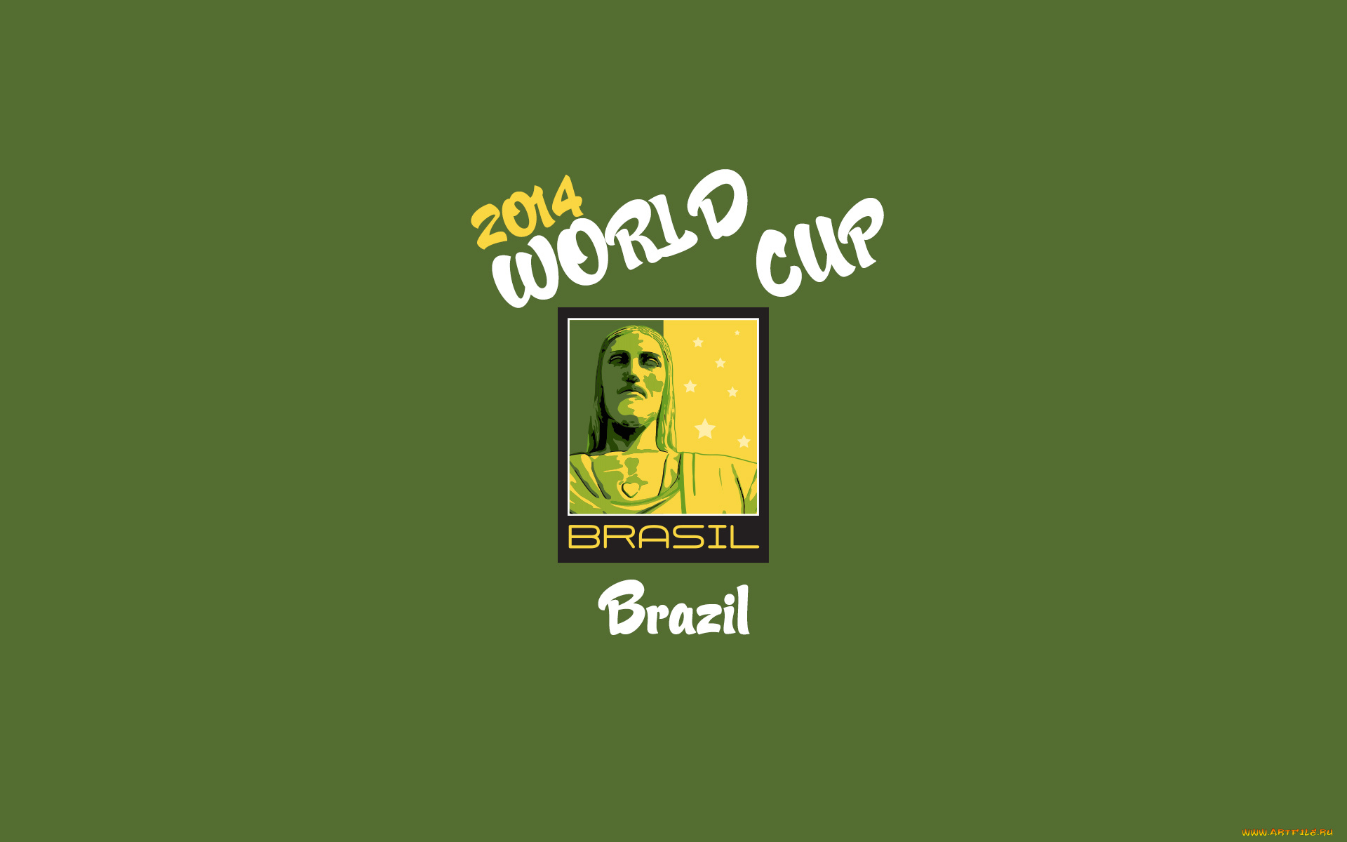 спорт, 3d, рисованные, бразилия, футбол, 2014г