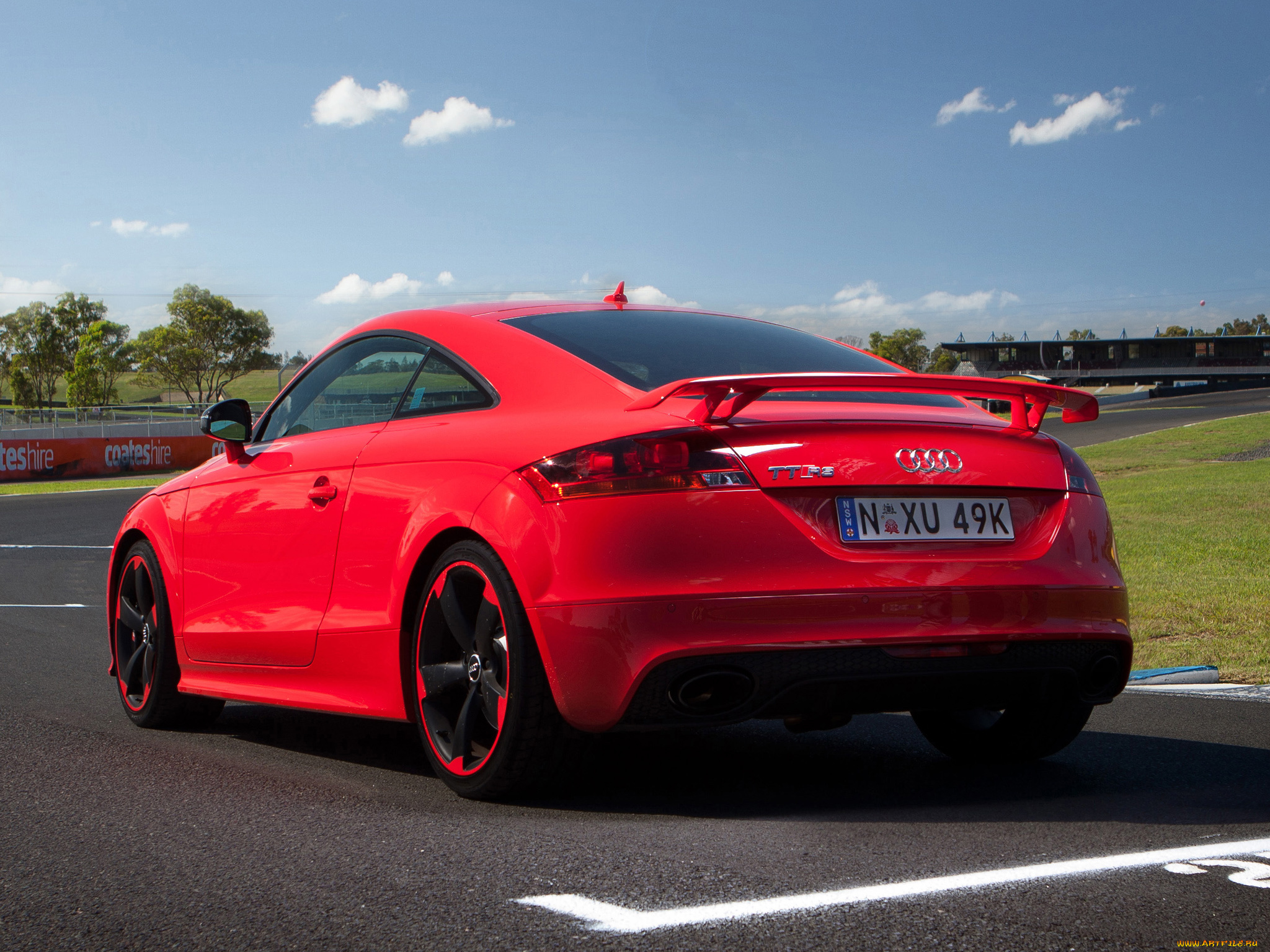 автомобили, audi, plus, tt, rs, coupe, au-spec, 8j, красный