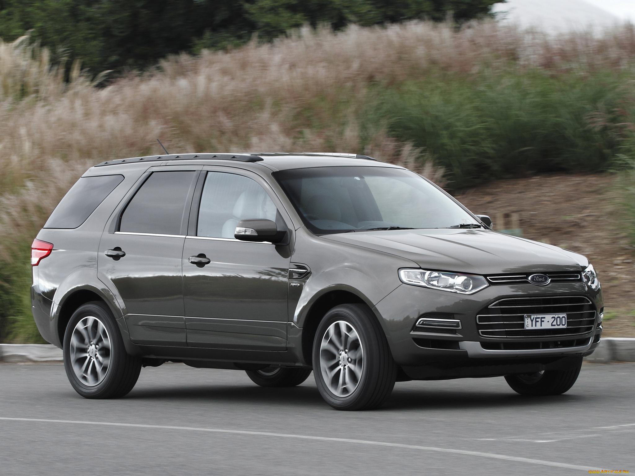 автомобили, ford, titanium, темный, sz, territory