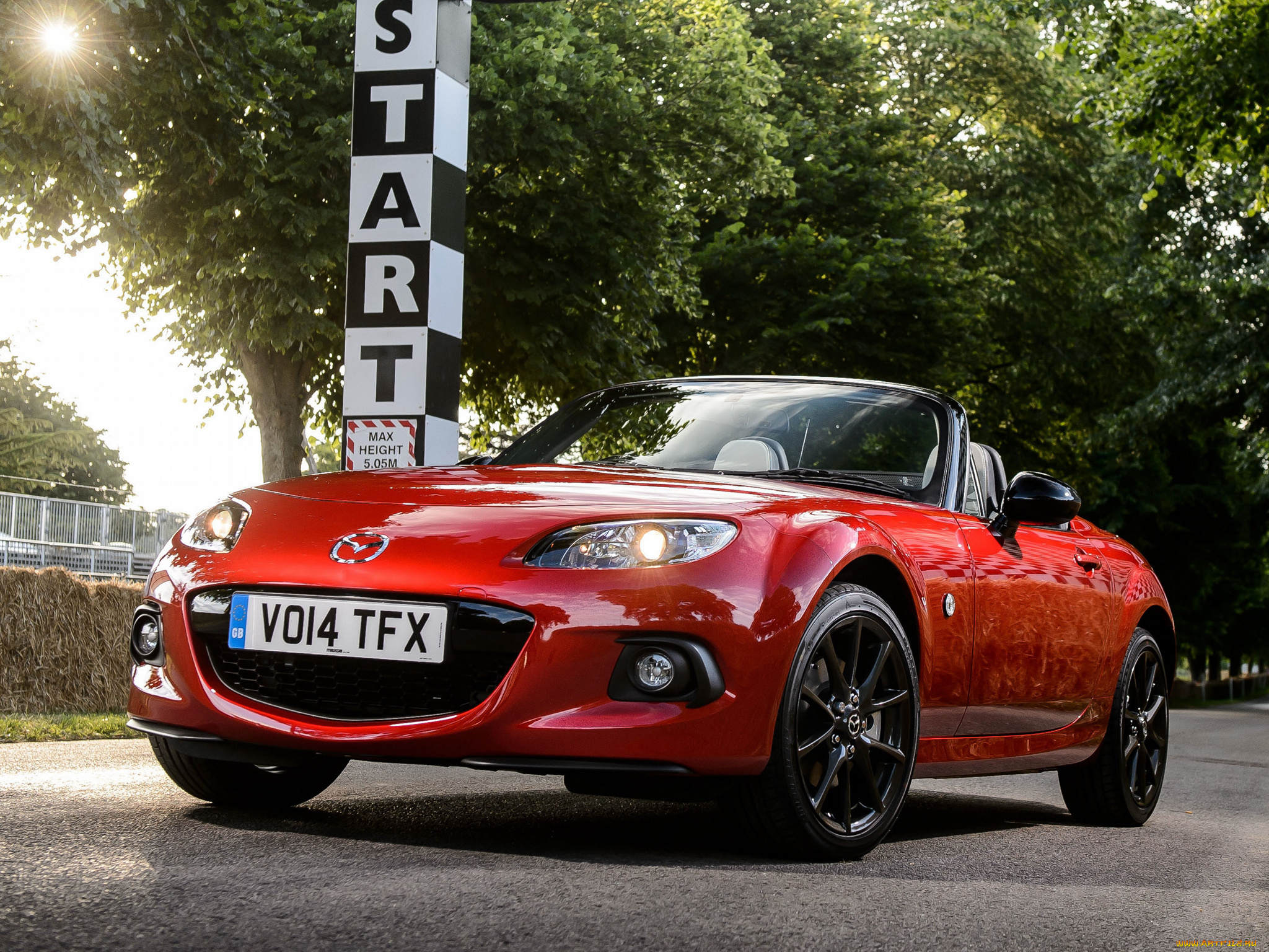 автомобили, mazda, 2014г, nc3, uk-spec, красный, 25th, anniversary, mx-5
