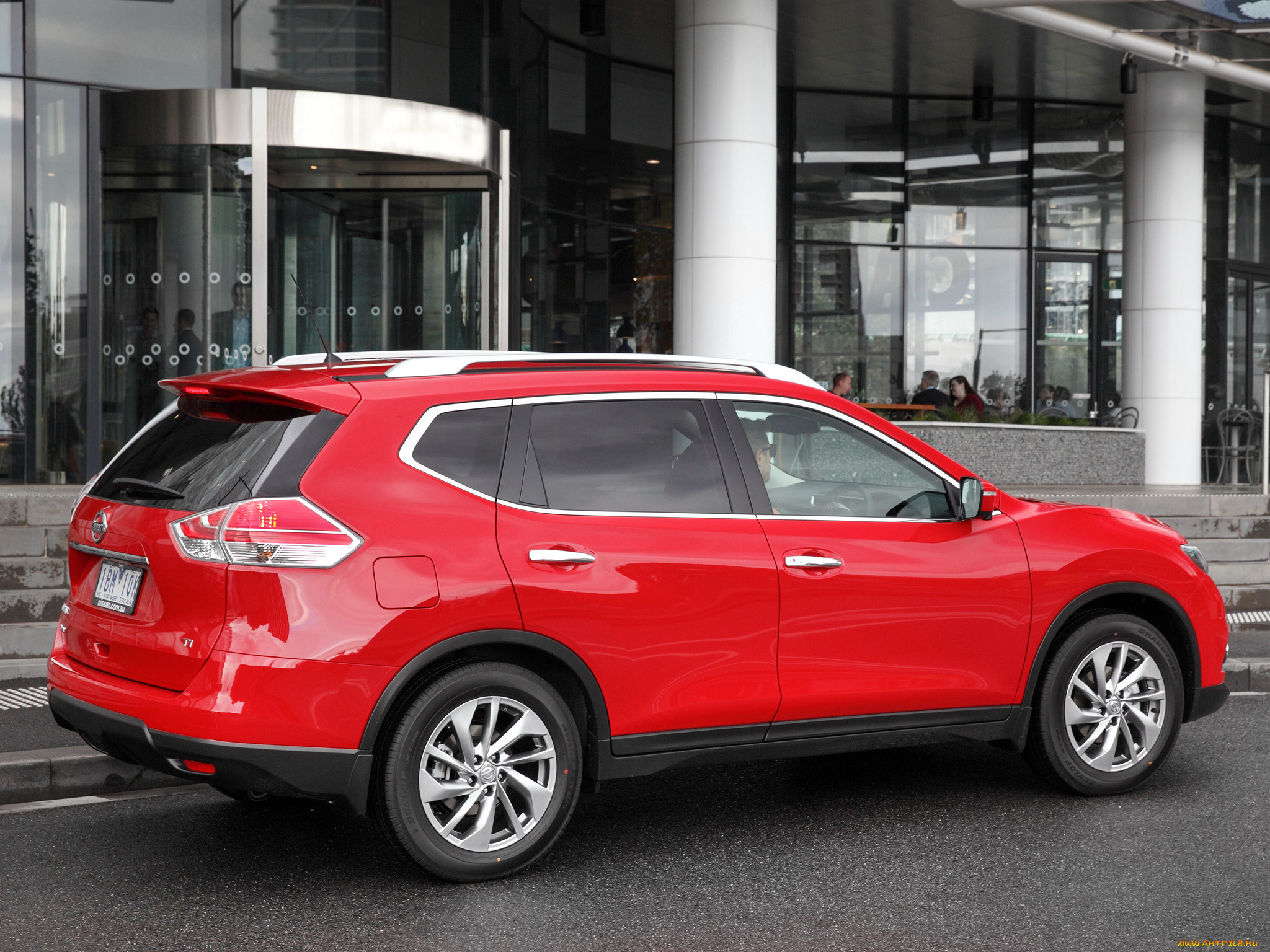 автомобили, nissan, datsun, красный, au-spec, x-trail