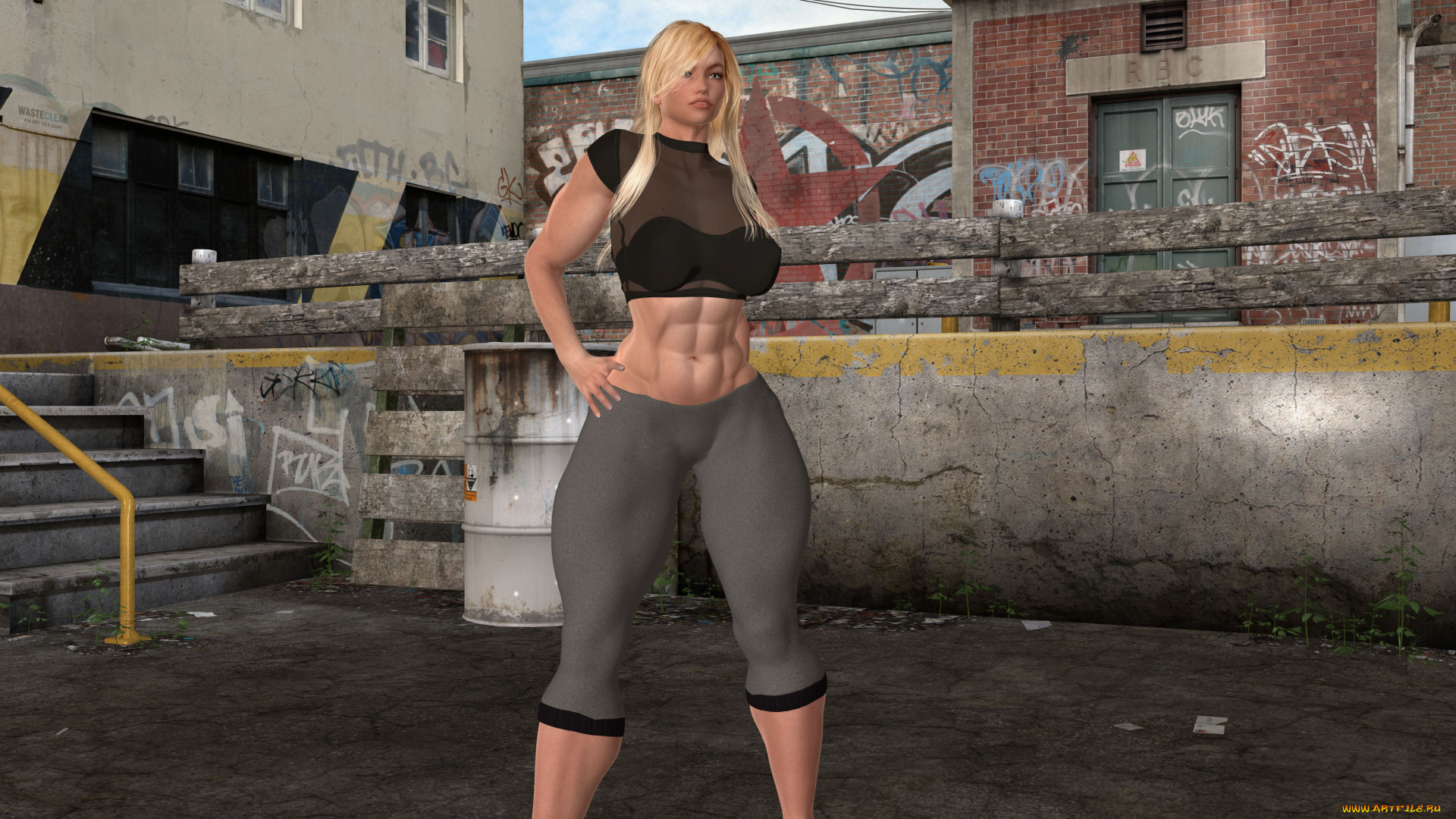 3д, графика, люди, , people, девушка, взгляд, фон, блондинка