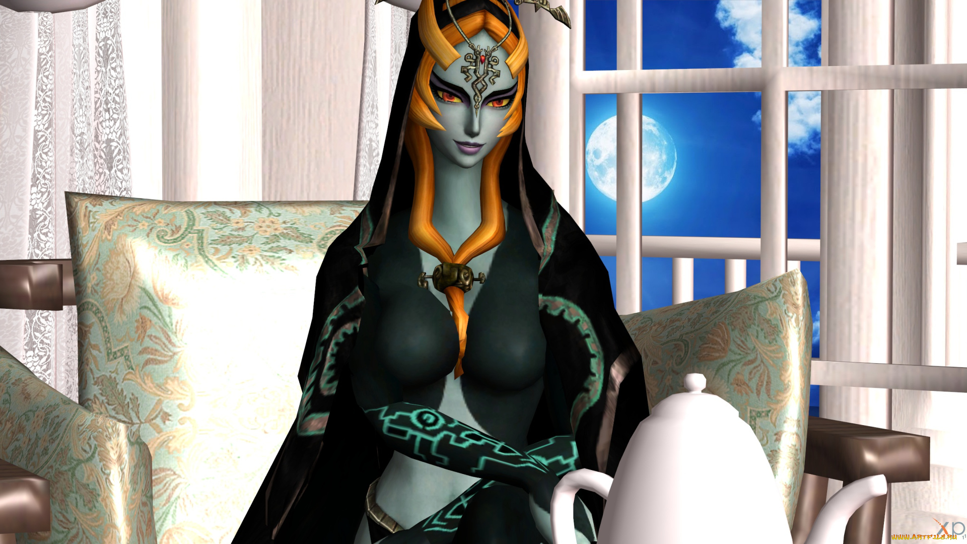 3д, графика, существа, , creatures, халк, взгляд, фон