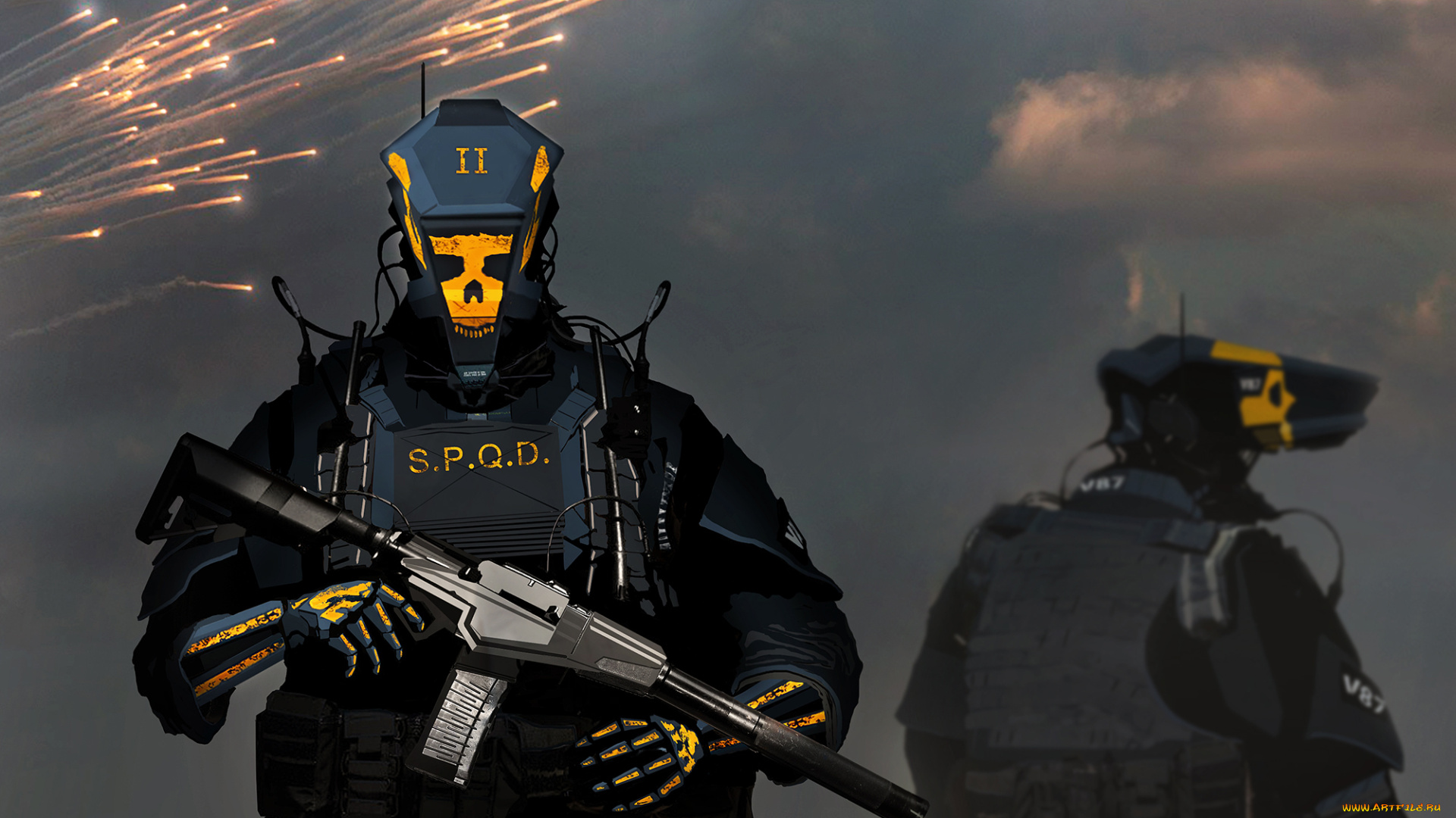 фэнтези, роботы, , киборги, , механизмы, фантастика, амуниция, солдат, робот, киборг, автомат