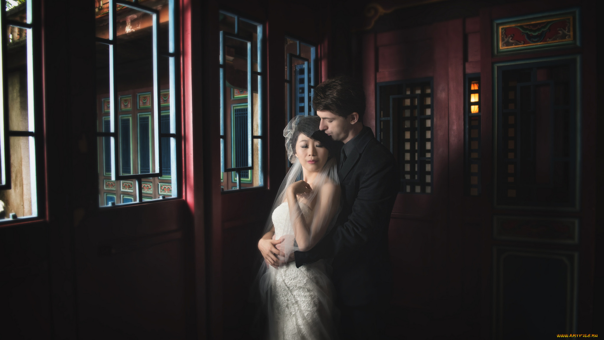 разное, мужчина, женщина, невеста, жених, любовь, девушка, пара, парень, азиаты, праздник, свадьба