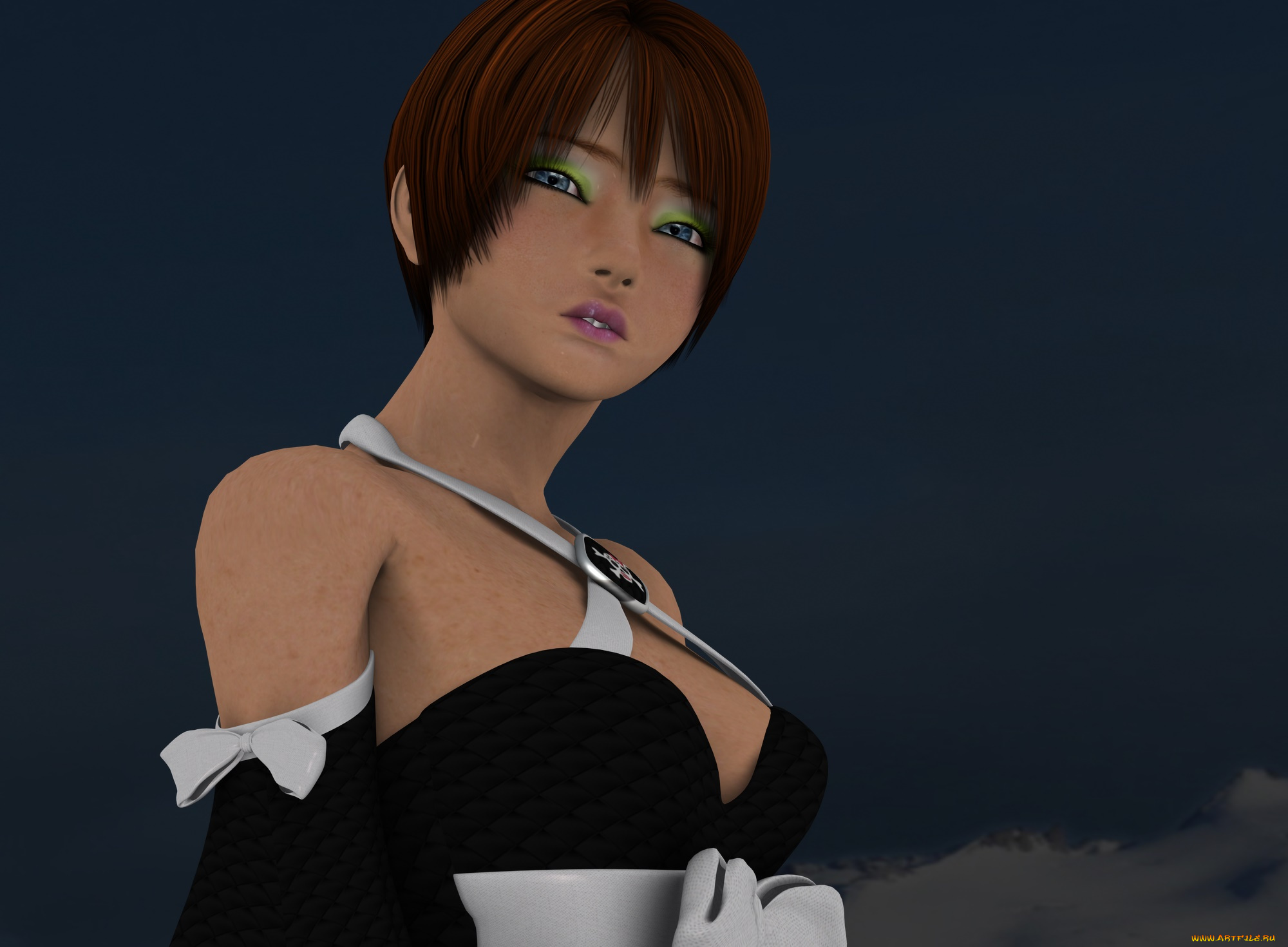 3д, графика, люди, , people, фон, взгляд, девушка