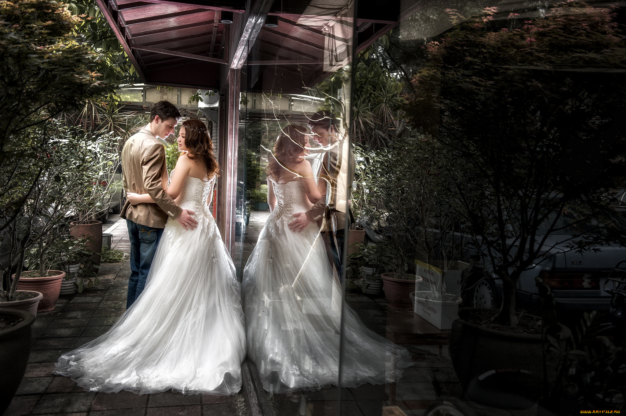 разное, мужчина, женщина, невеста, жених, любовь, девушка, пара, парень, азиаты, праздник, свадьба