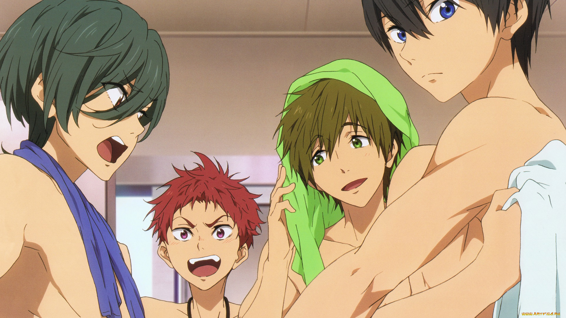 аниме, free, парни