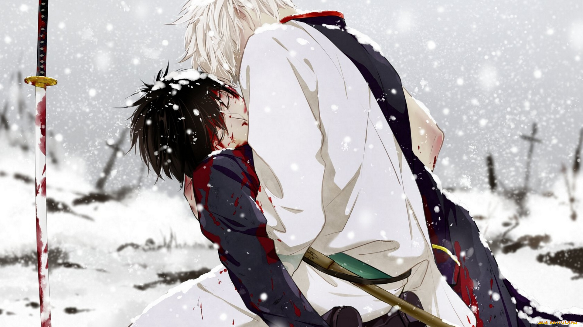 аниме, gintama, драма