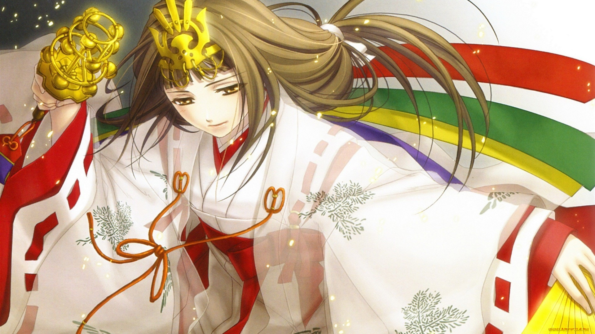 аниме, hiiro, no, kakera, девушка