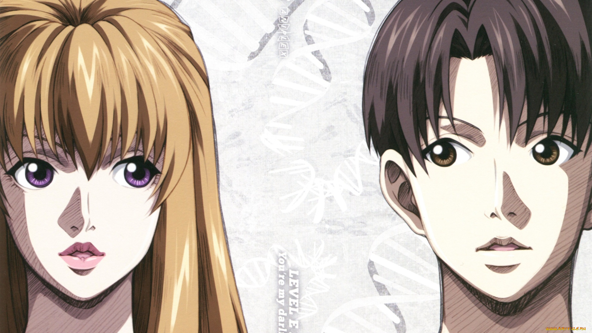 аниме, level, e, пара