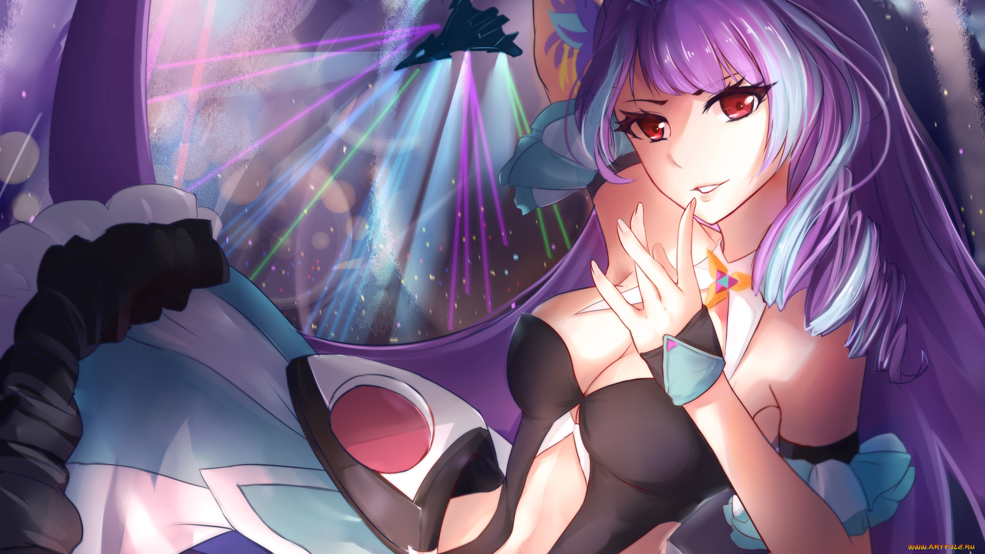 аниме, macross, frontier, девушка