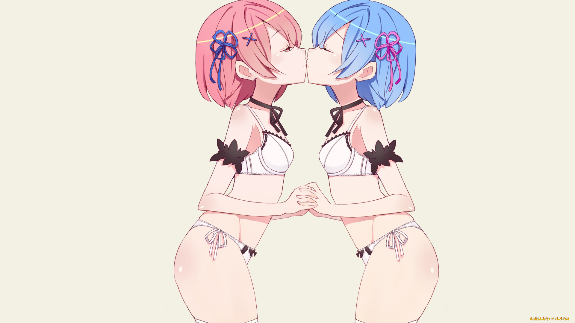 аниме, re, , zero, kara, hajimeru, isekai, seikatsu, девочки