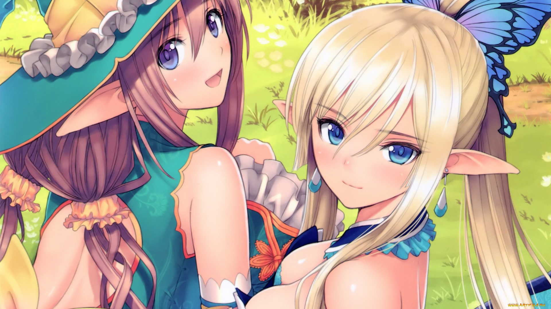 аниме, shining, resonance, девушки