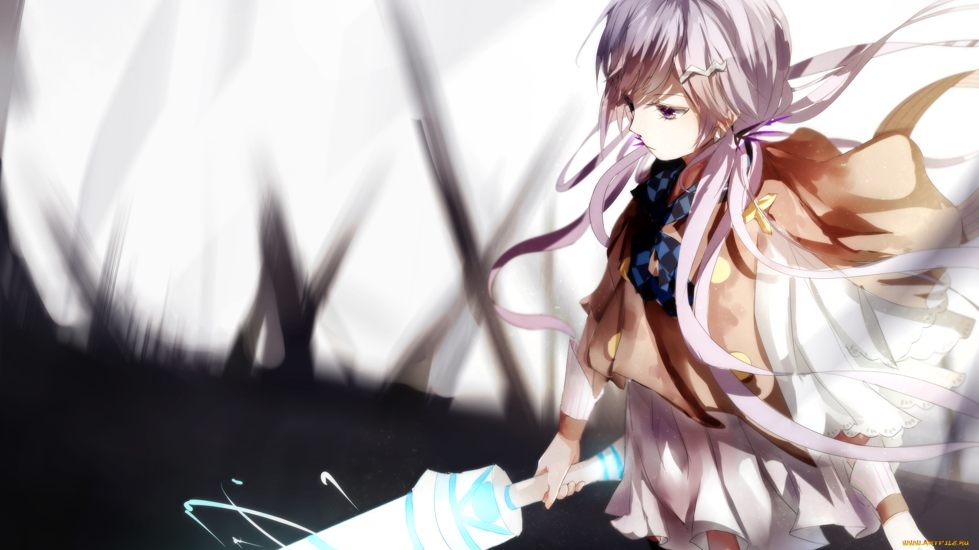 аниме, vocaloid, девочка