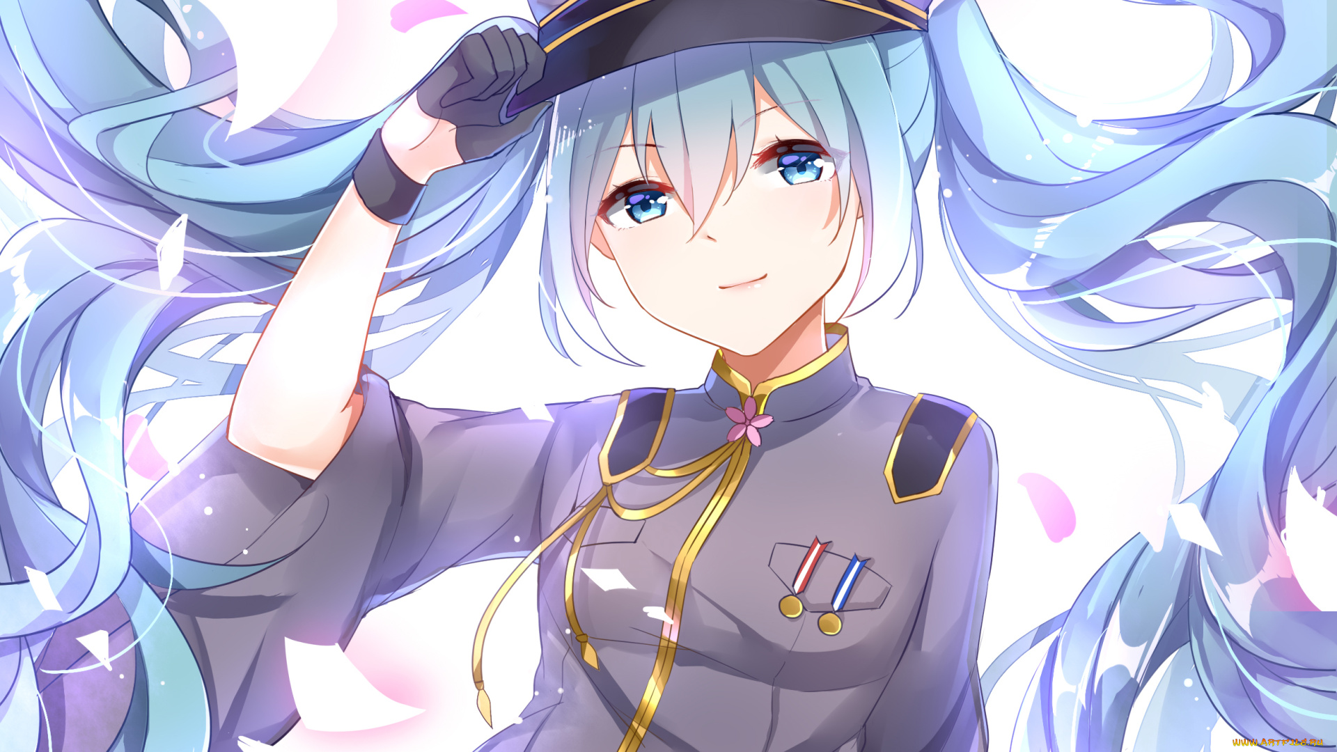 аниме, vocaloid, hatsune, miku