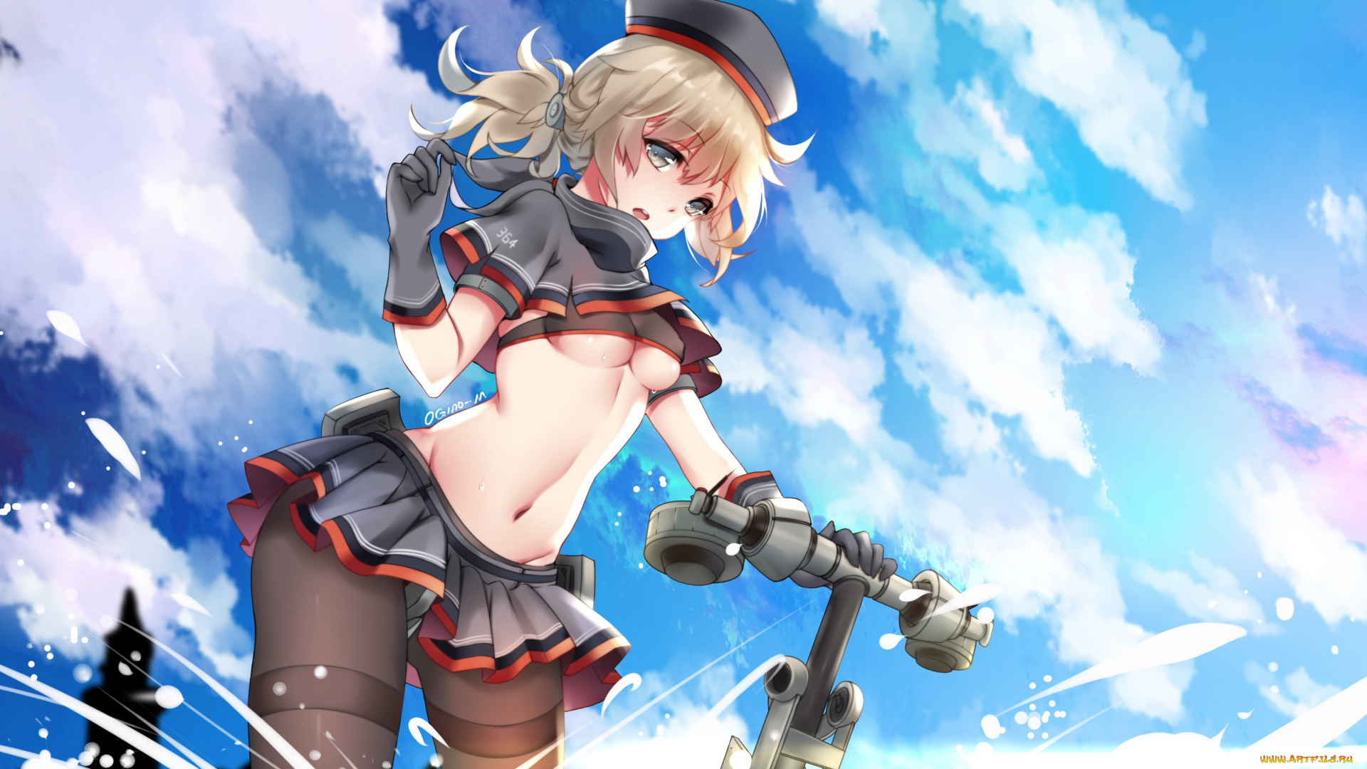 аниме, zhan, jian, shao, nyu, девушка