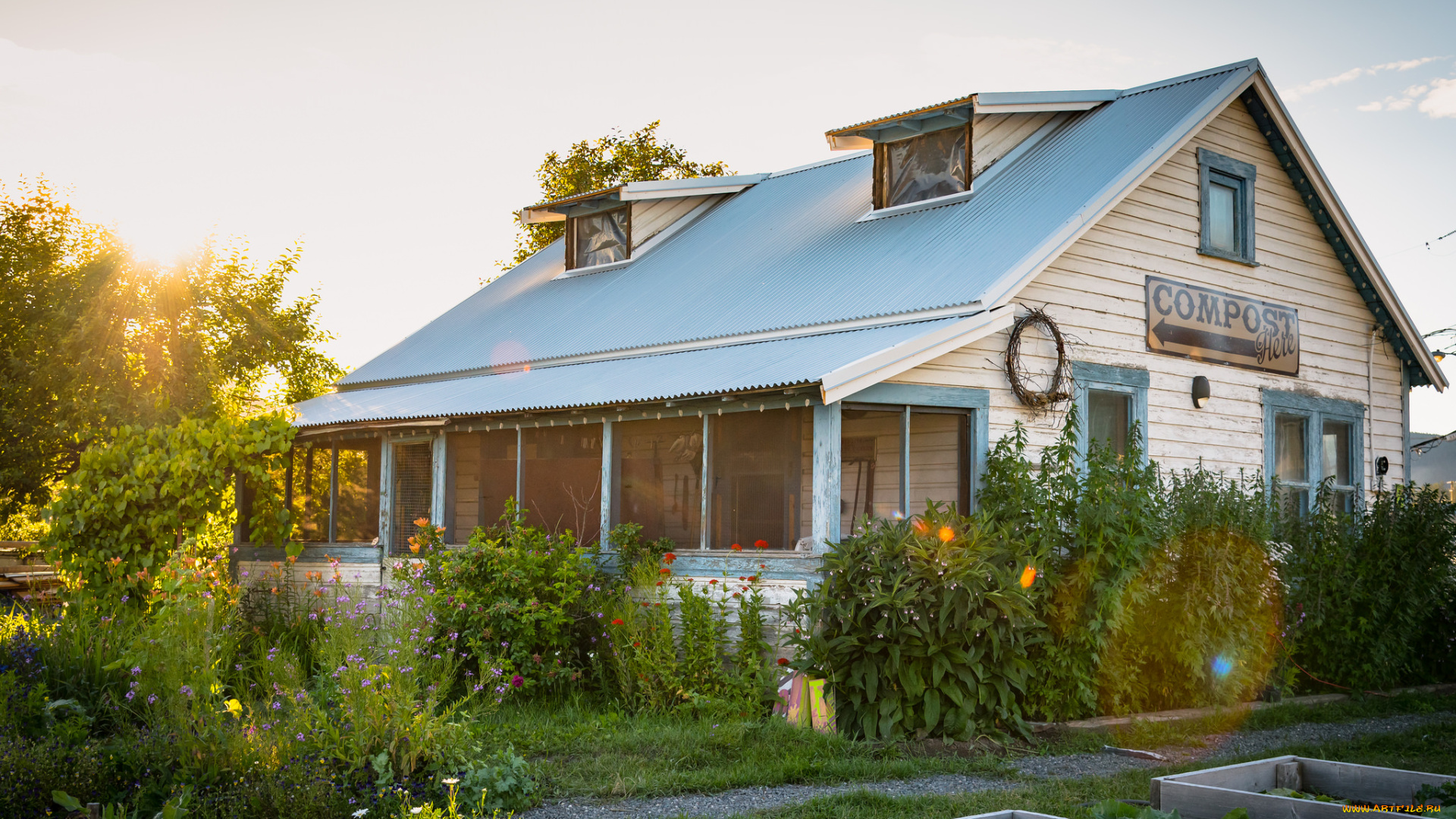 города, -, здания, , дома, дом, загородный