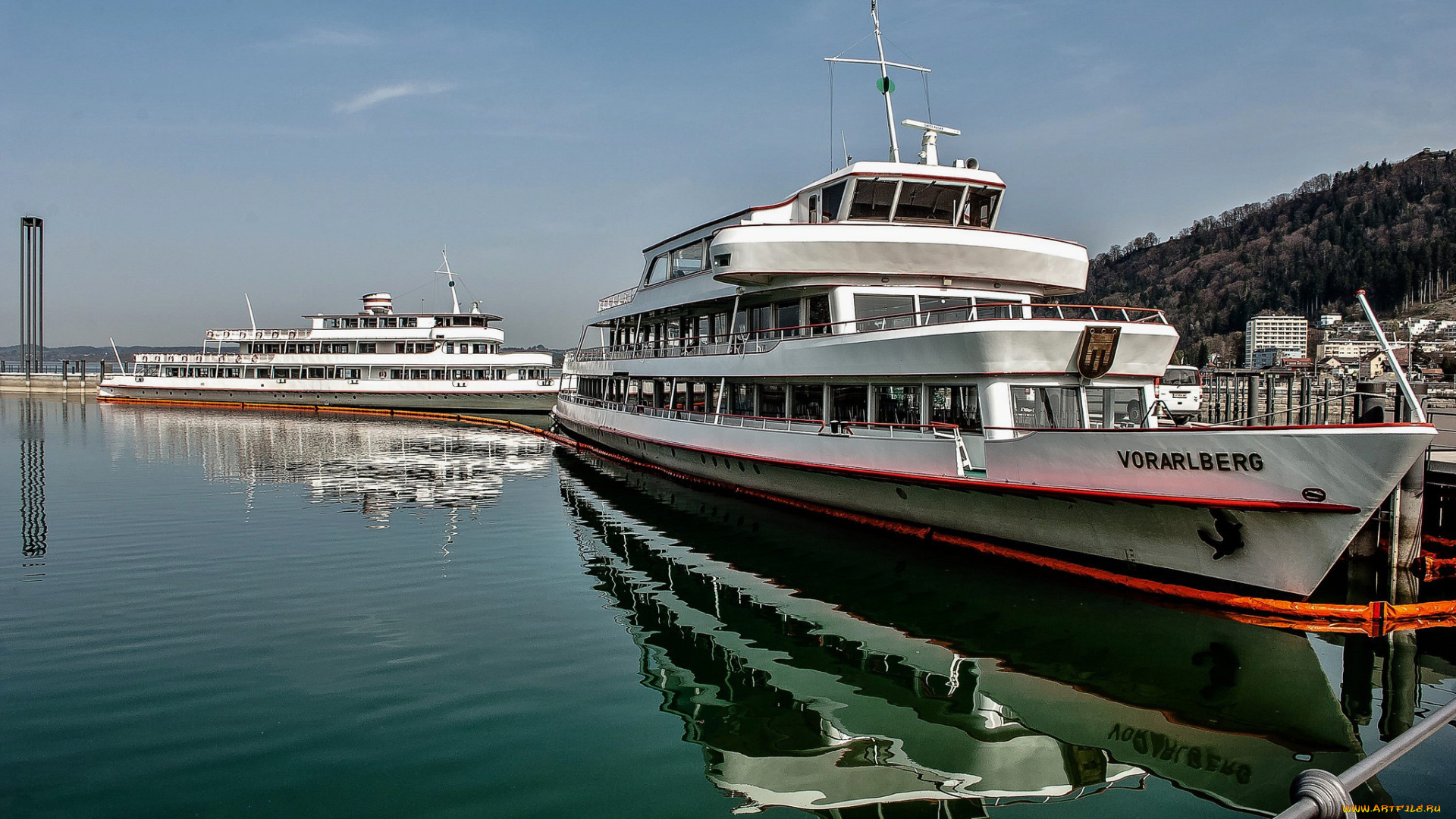 корабли, теплоходы, судно