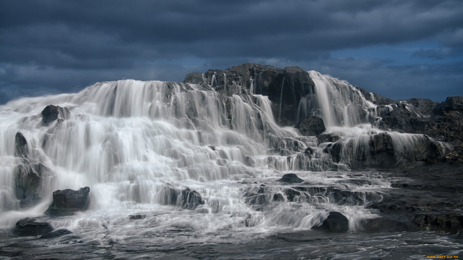 природа, побережье, берег, море