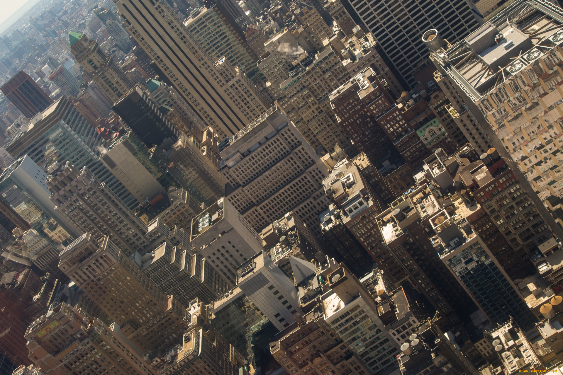 города, нью-йорк, , сша, город, дома