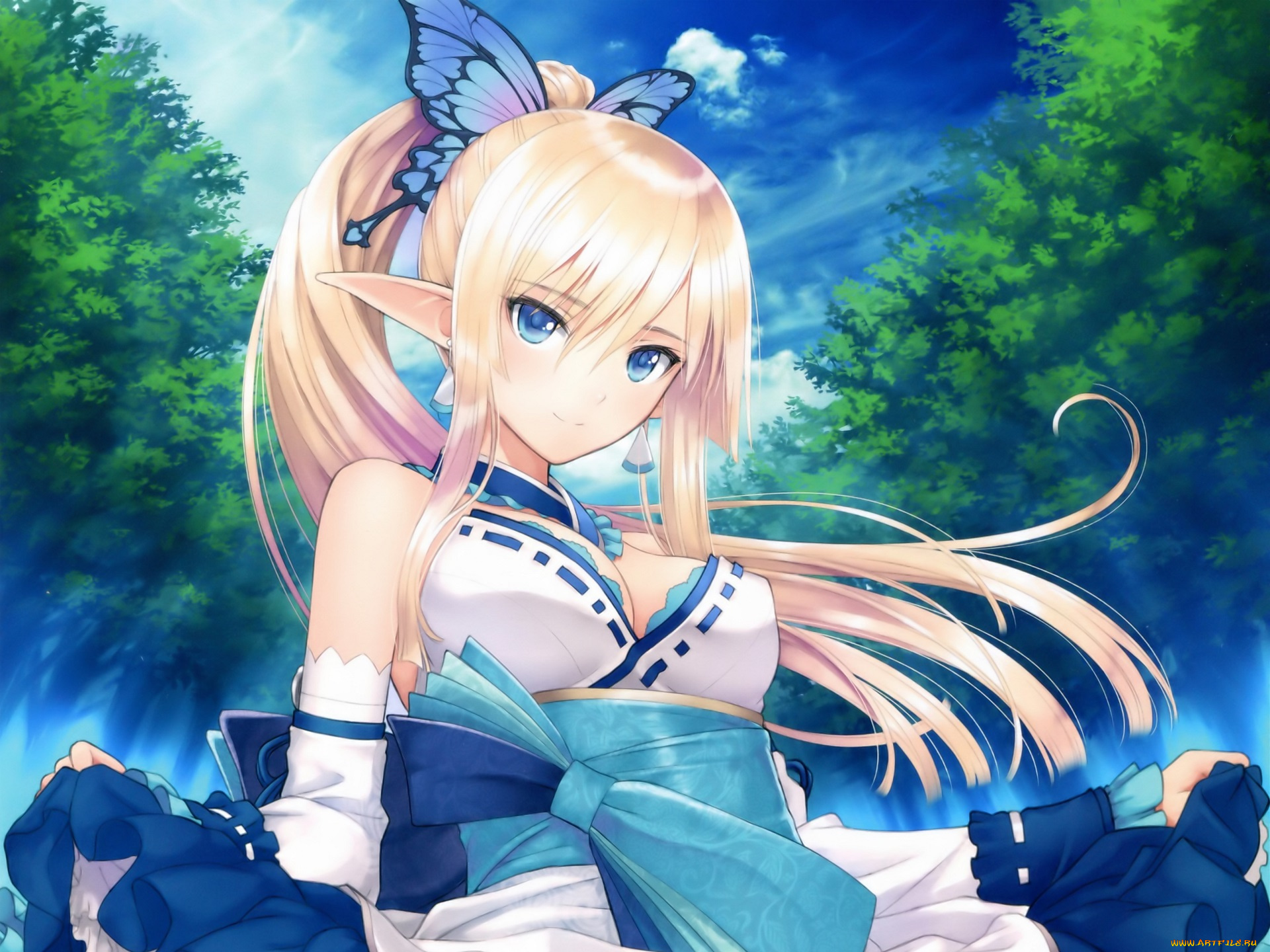 аниме, shining, resonance, девушка