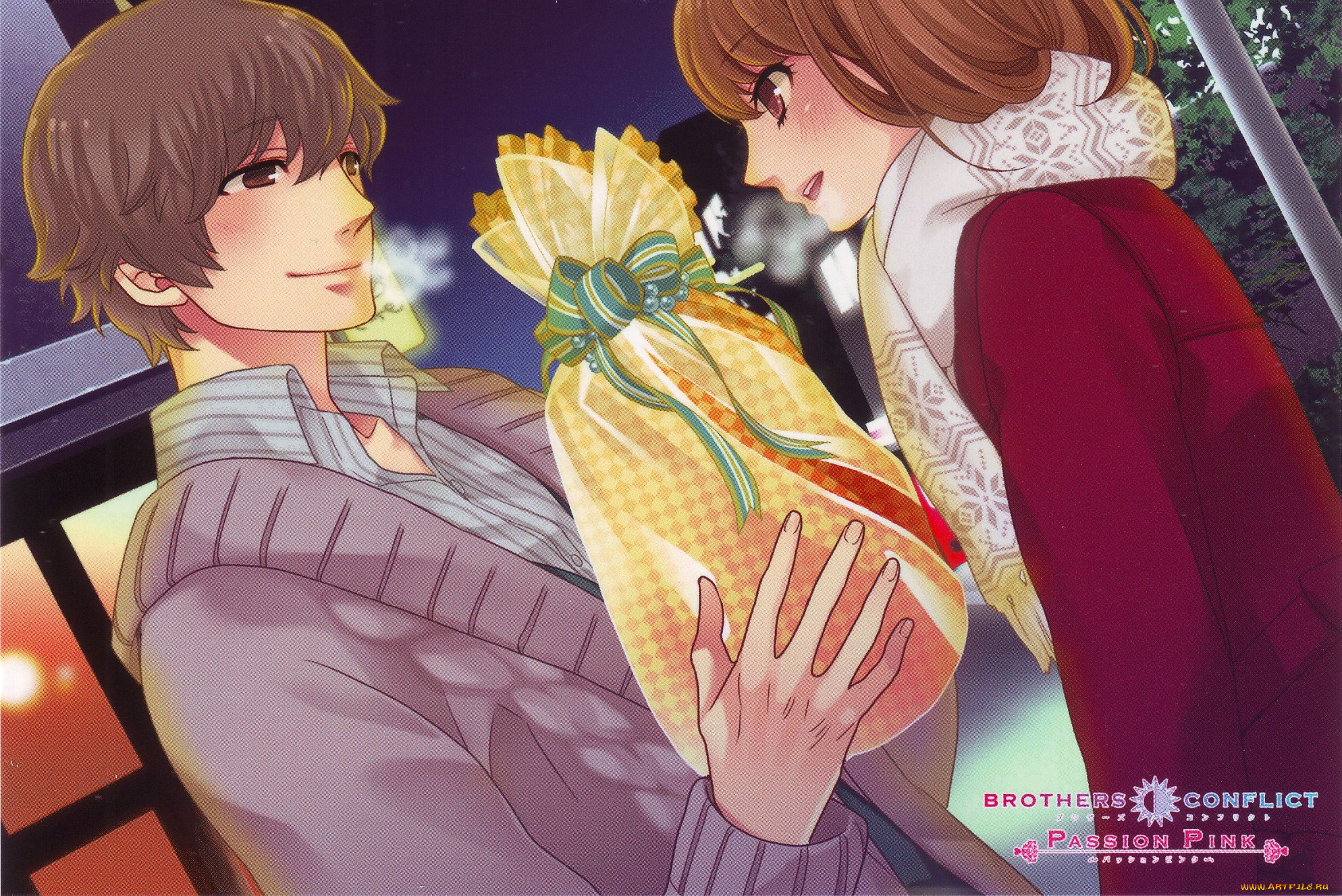 аниме, brothers, conflict, парни