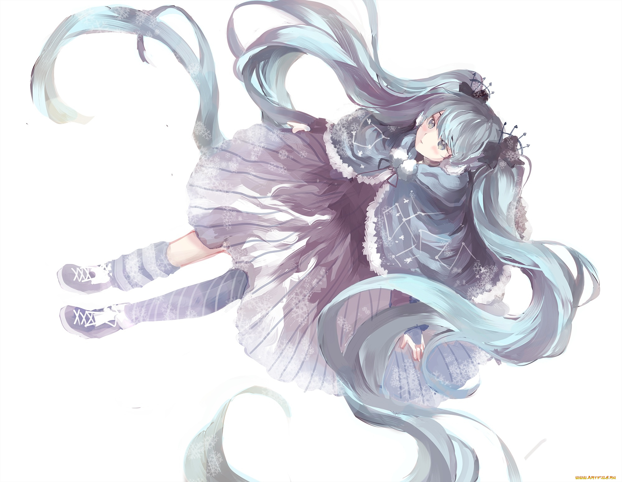 аниме, vocaloid, hatsune, miku