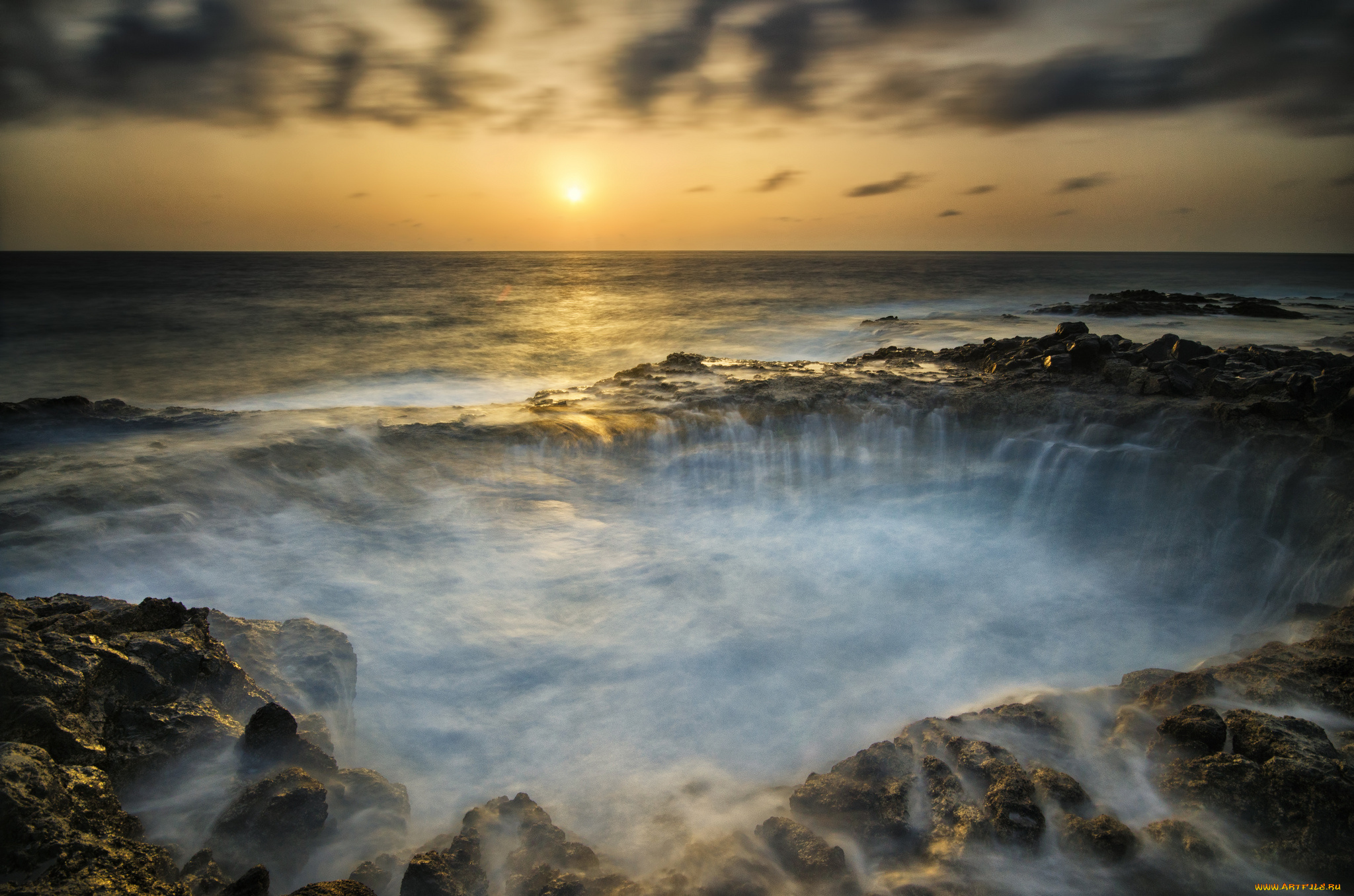 природа, побережье, берег, море