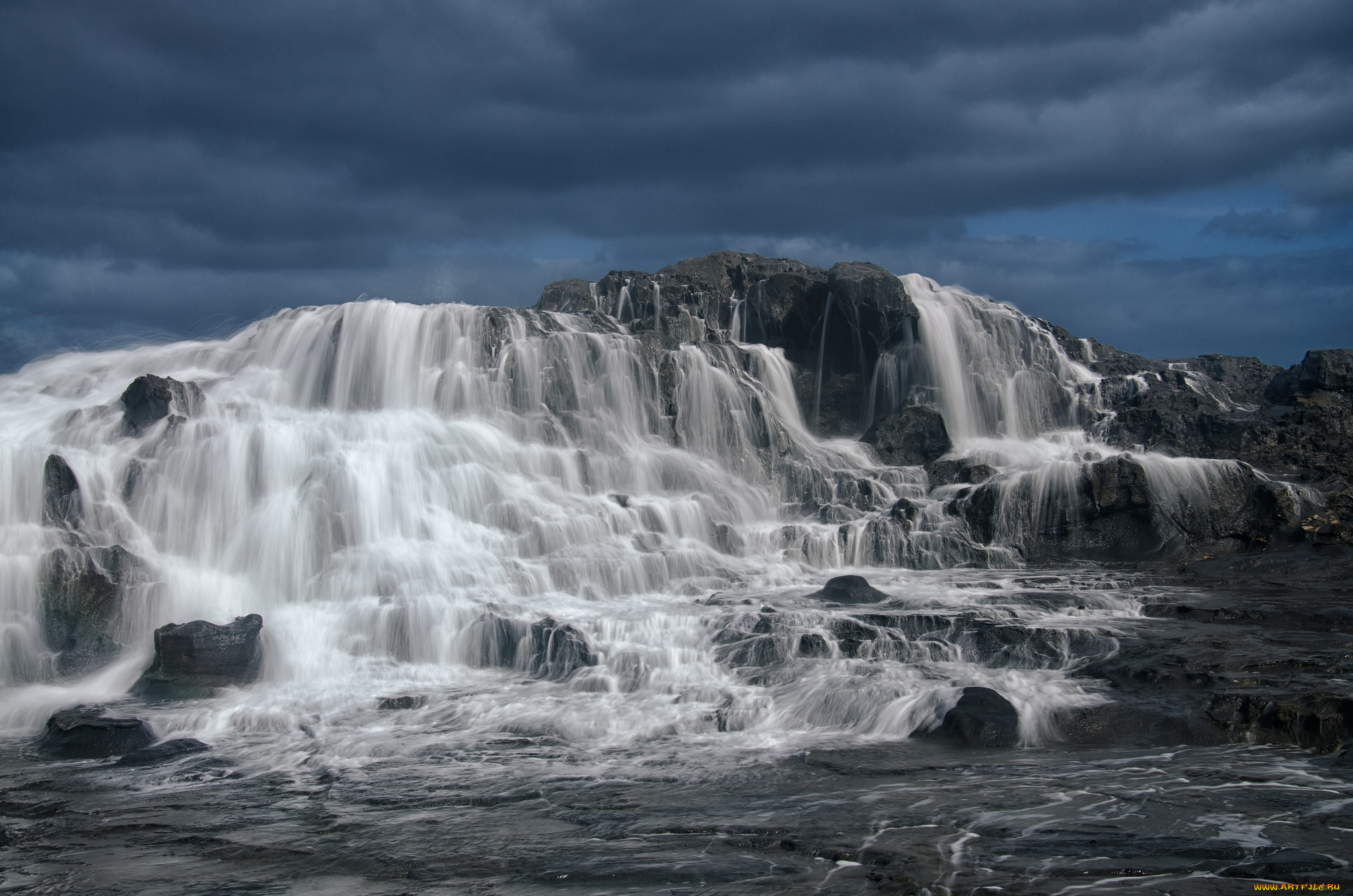 природа, побережье, берег, море