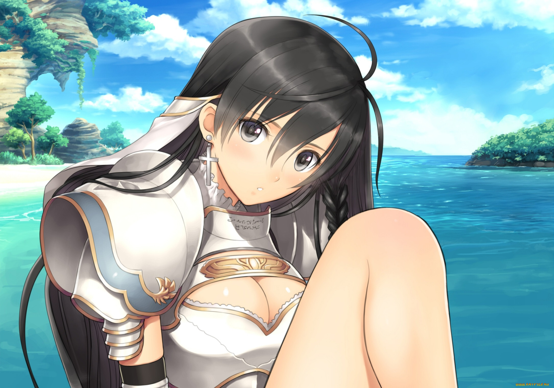 аниме, shining, resonance, девушка