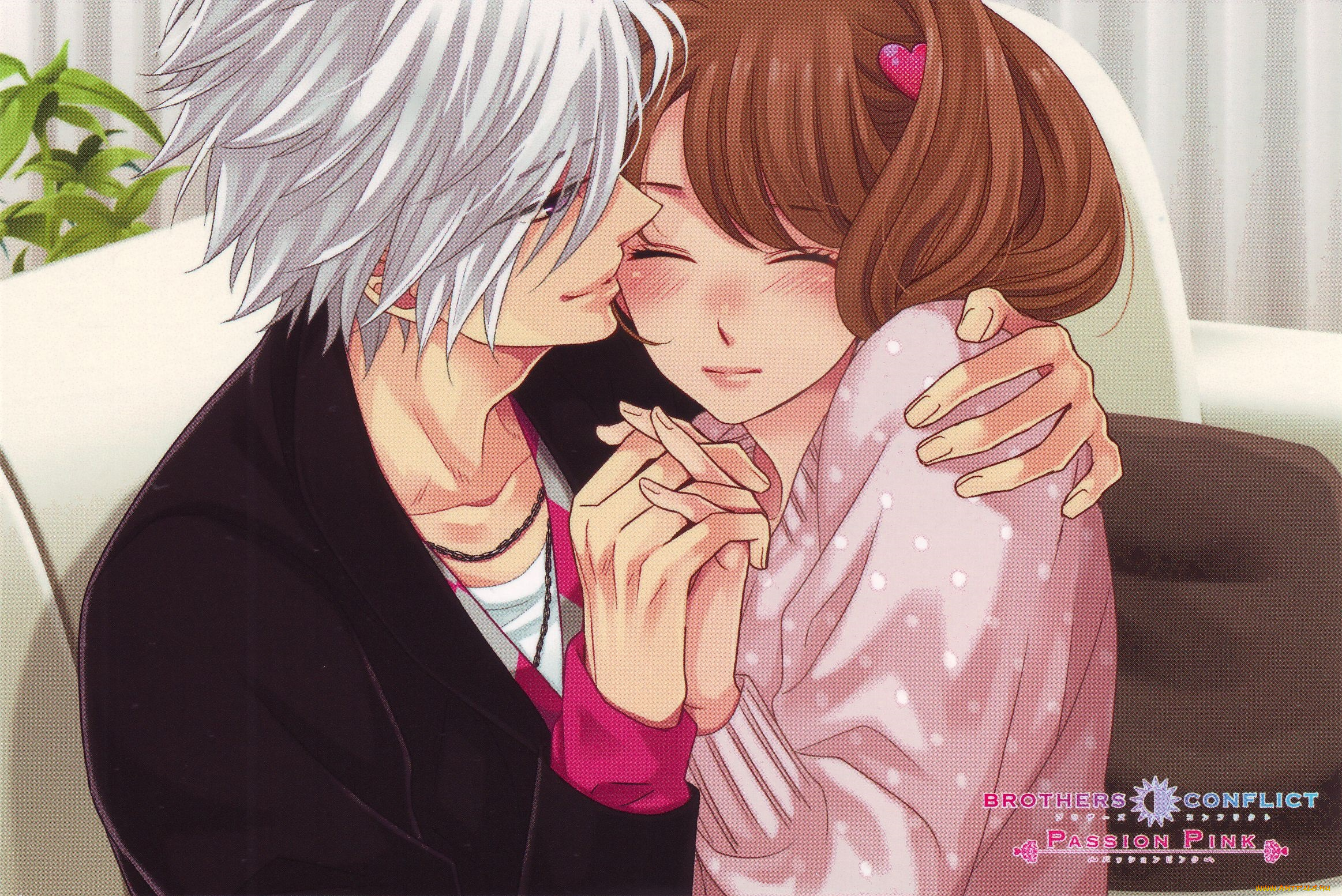 аниме, brothers, conflict, пара