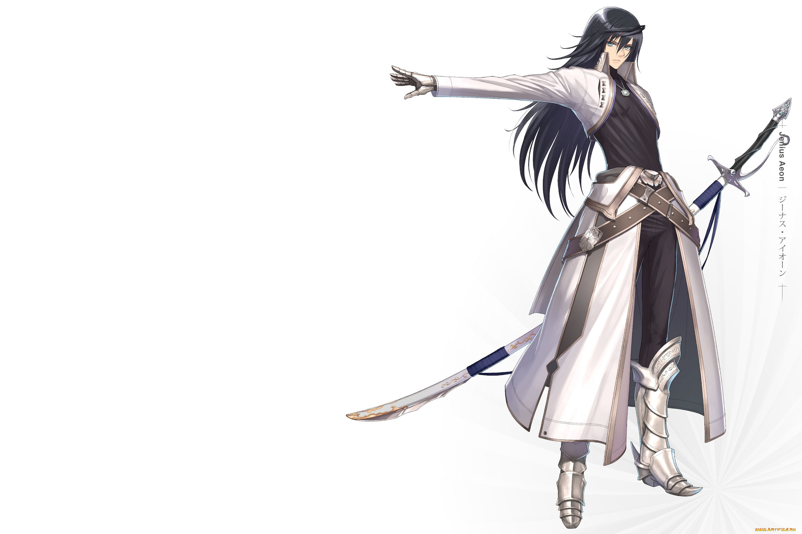 аниме, shining, resonance, оружие, парень