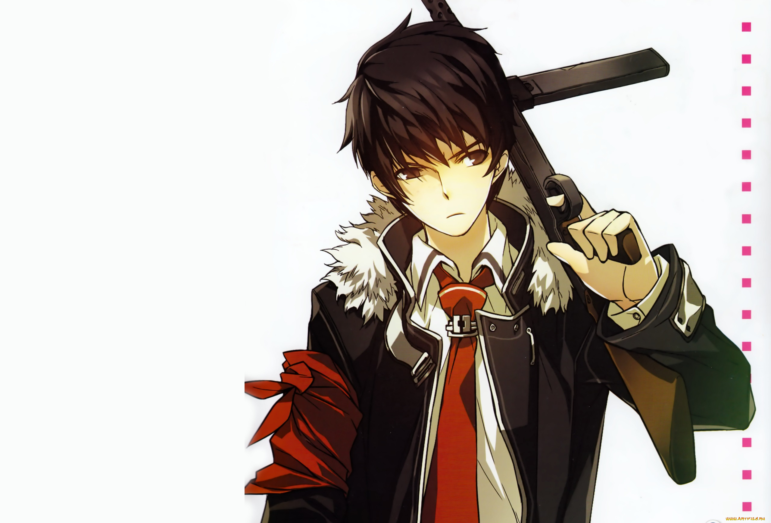 аниме, оружие, , техника, , технологии, парень